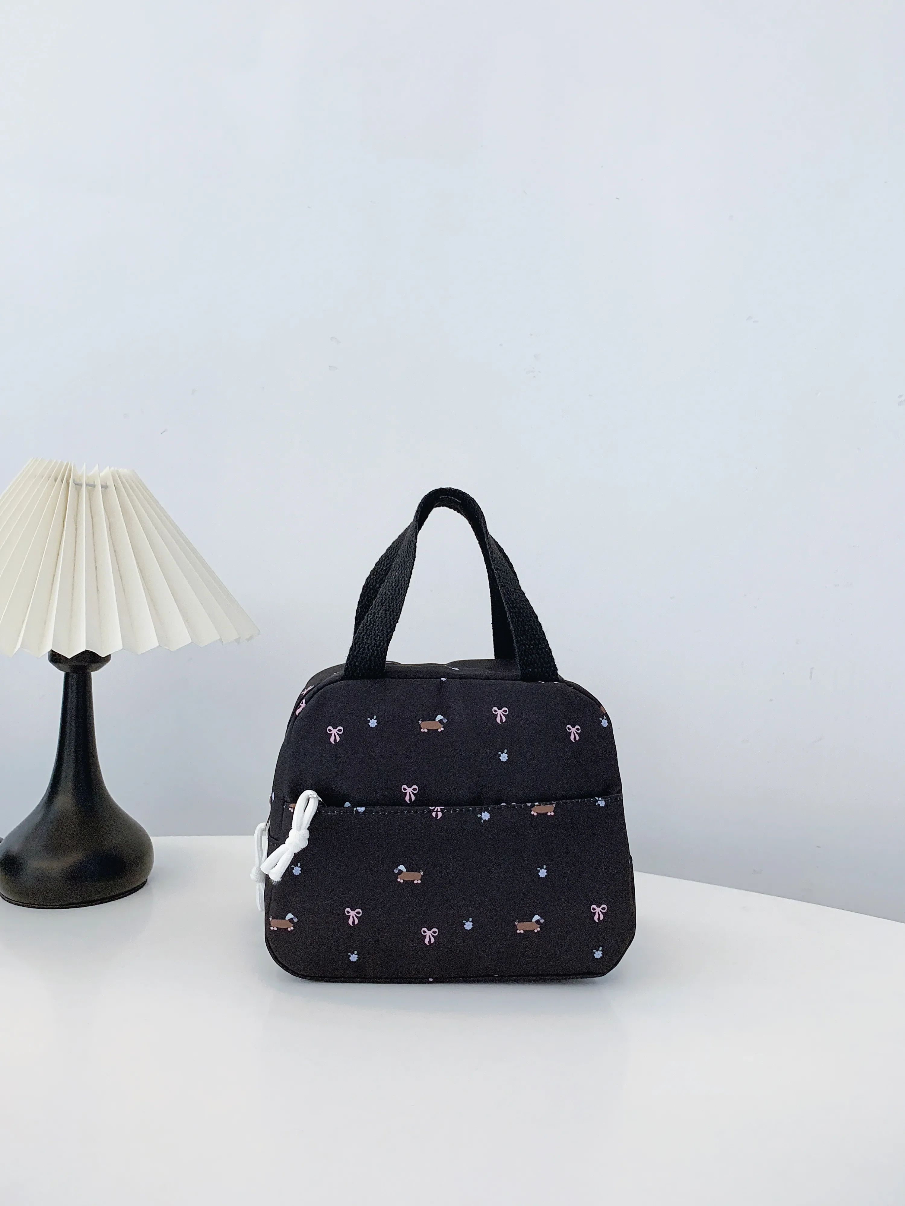 3-Piece Daisy Print Canvas Bag Set - Image 3
