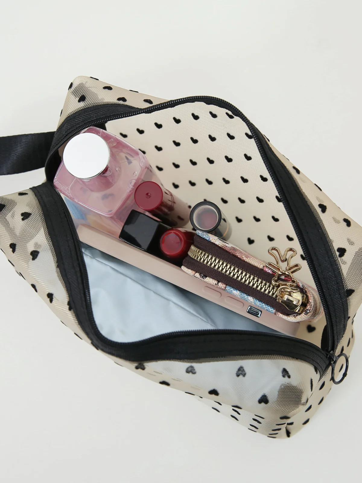 4- Piece Heart Polyester Storage Bag - Image 12