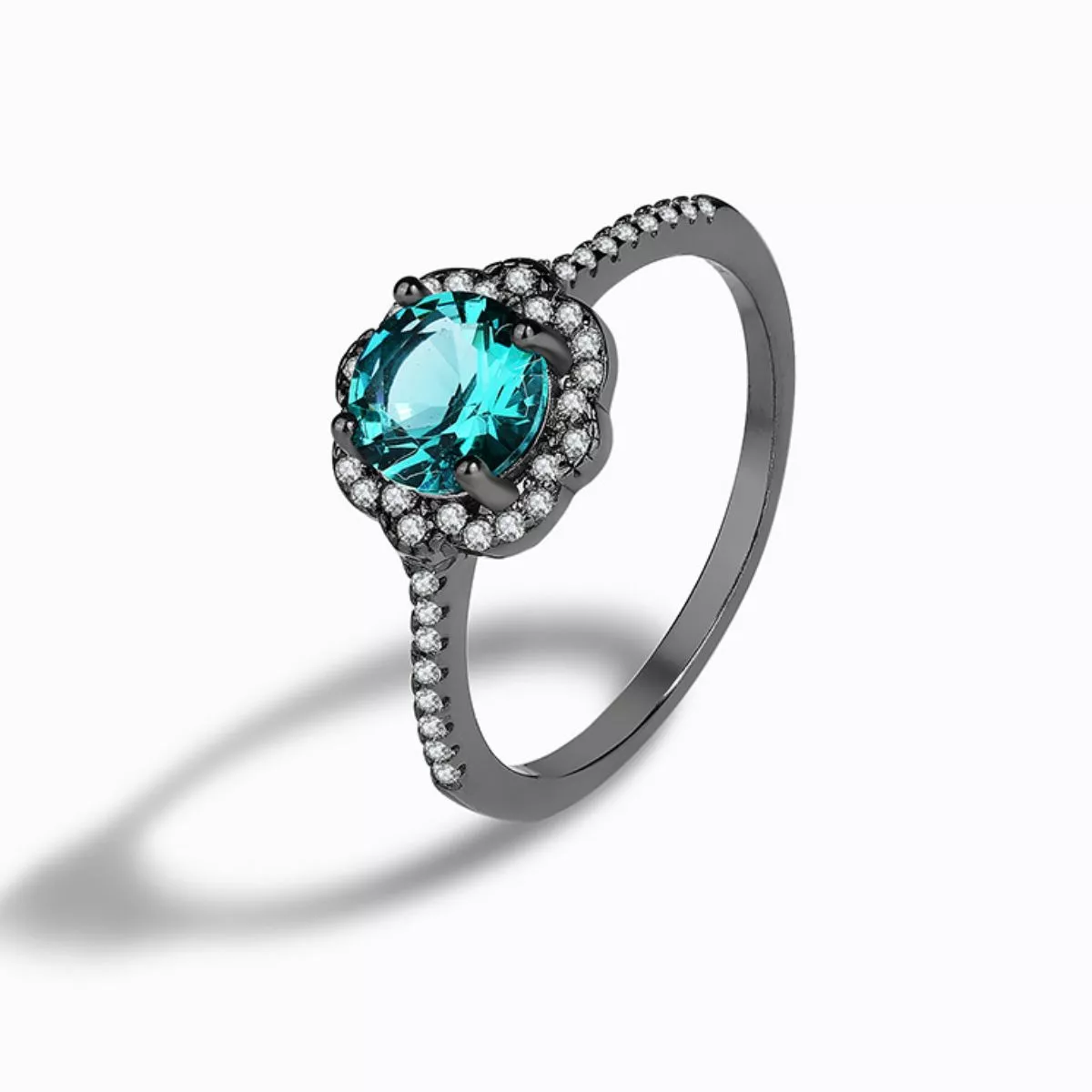 925 Sterling Silver Zircon Minimalist Ring - Image 6