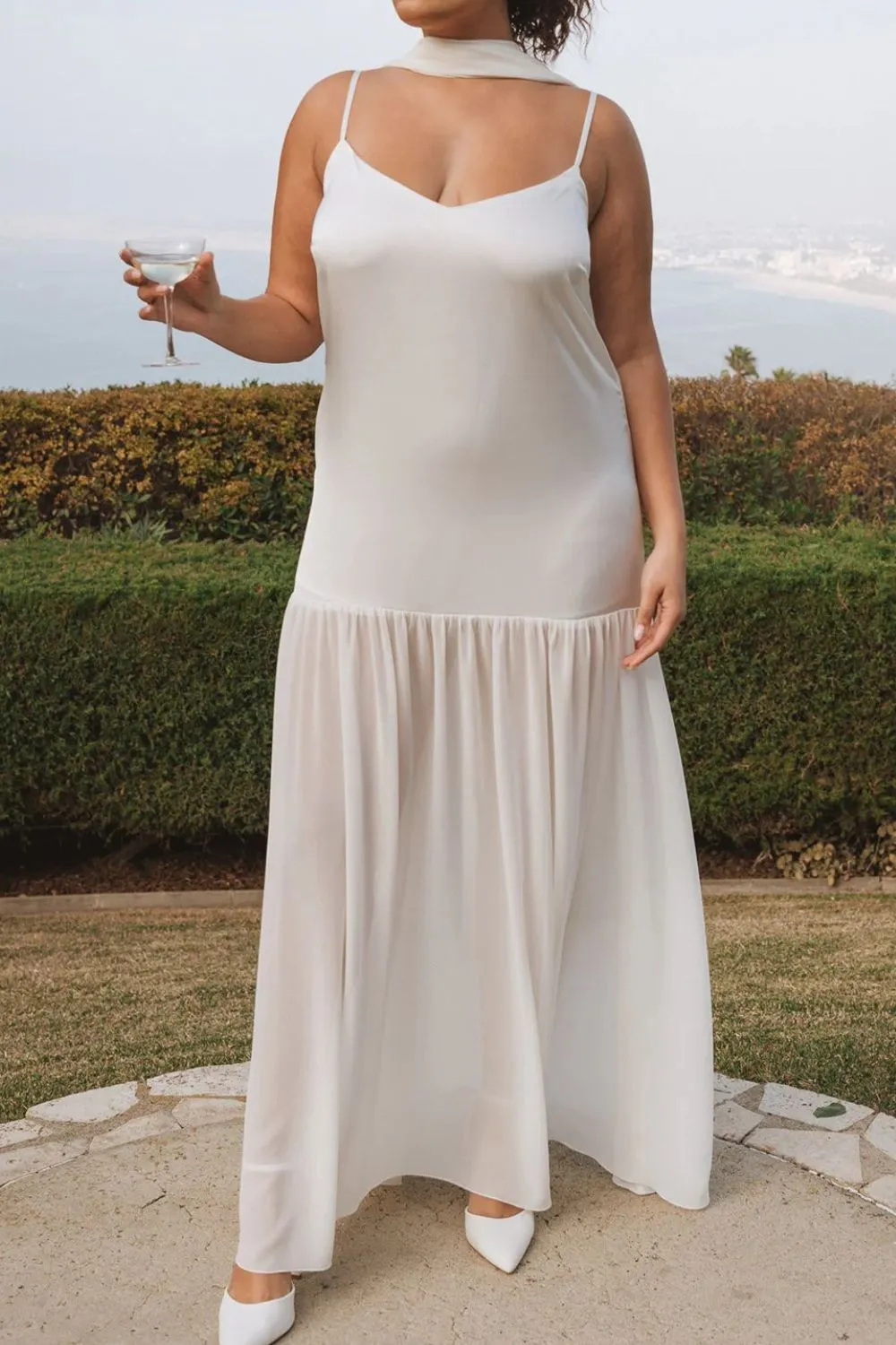 Adjustable Strap Maxi Cami Dress - Image 17