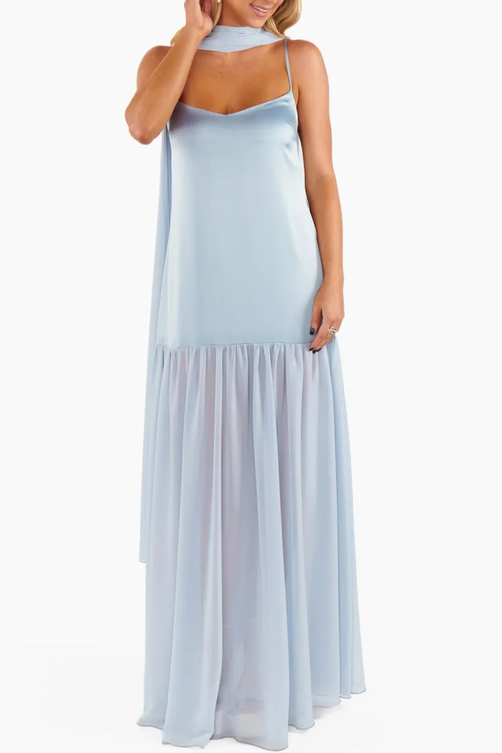 Adjustable Strap Maxi Cami Dress - Image 2