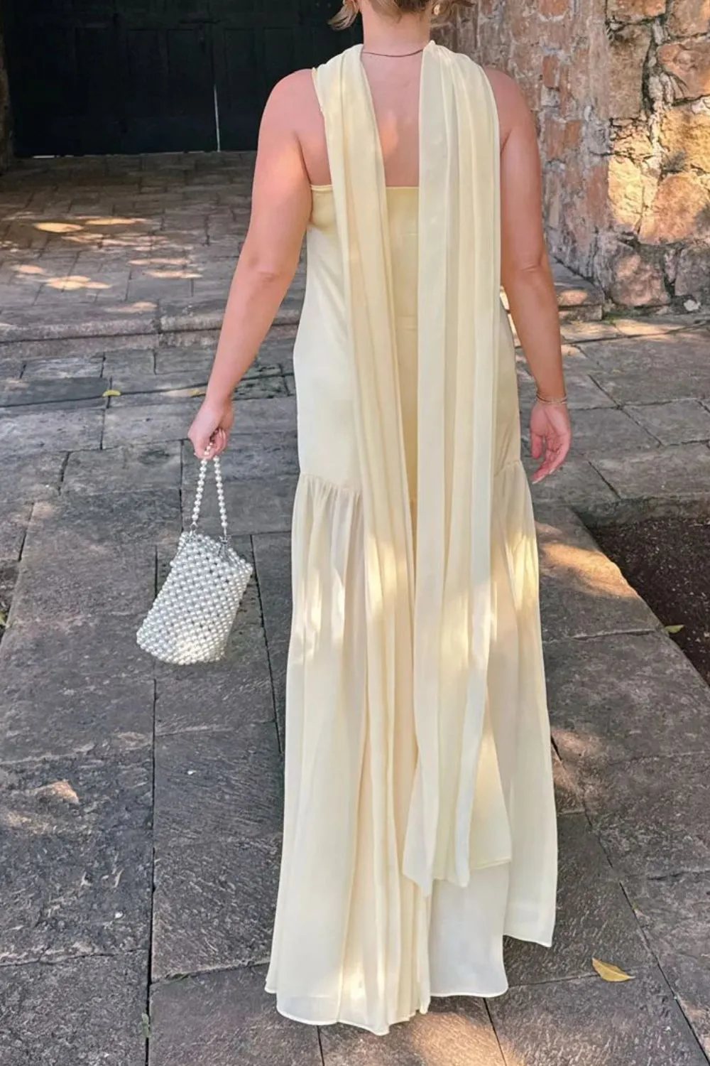 Adjustable Strap Maxi Cami Dress - Image 25