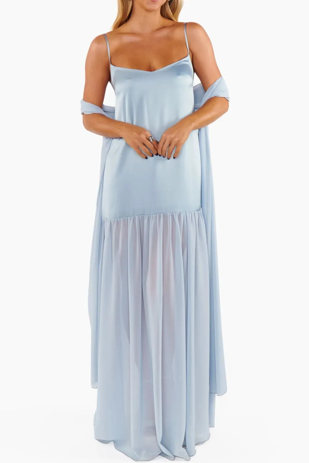 Adjustable Strap Maxi Cami Dress - Image 7