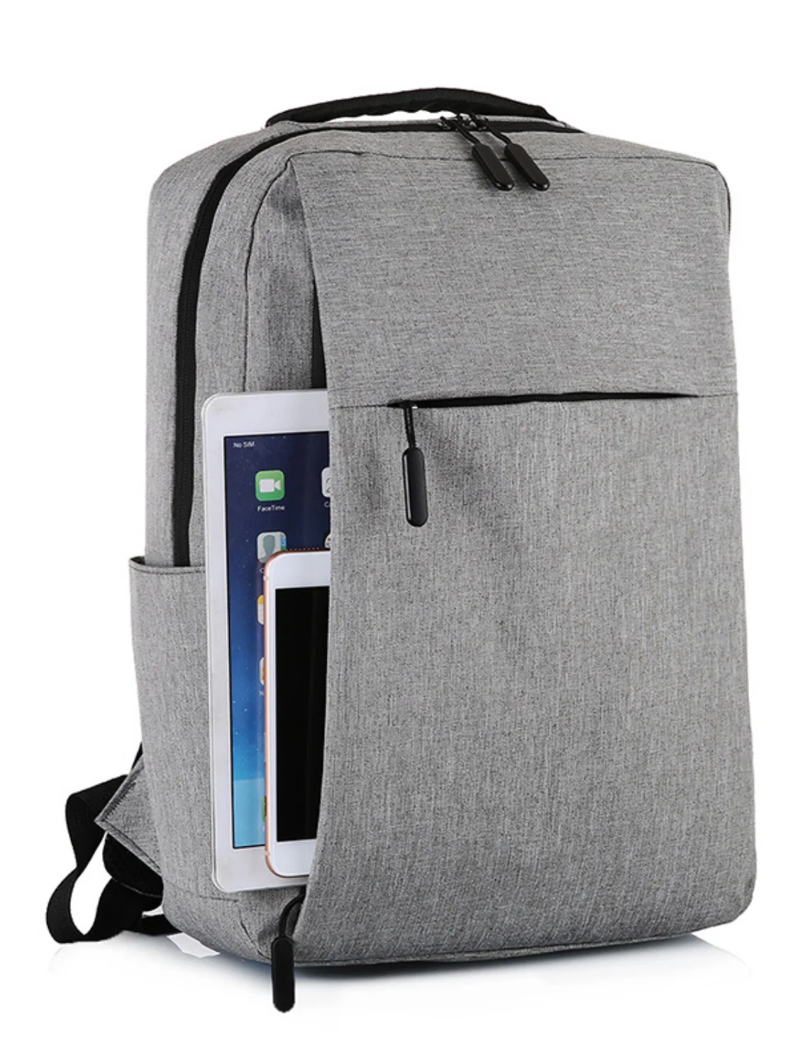 Adjustable Straps Oxford Cloth Backpack Bag - Image 6