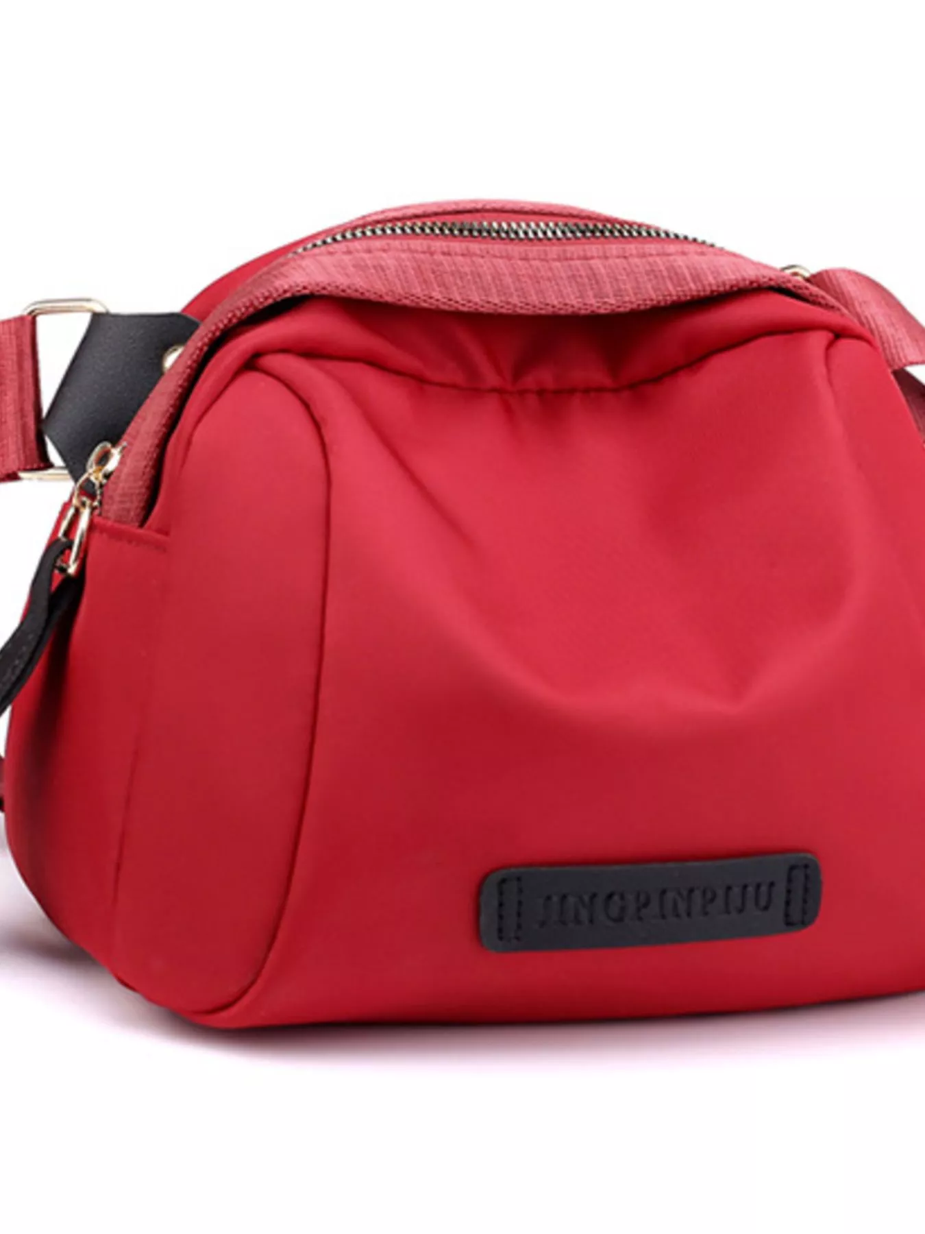 Adjustable Wide Strap Crossbody Bag - Image 4