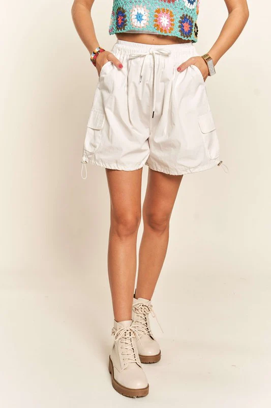 ADORA Drawstring Shorts with Pockets - Image 2