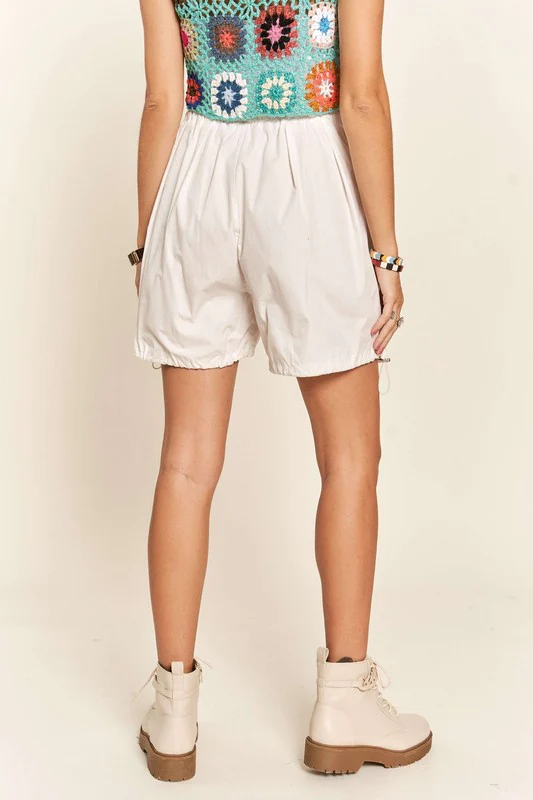 ADORA Drawstring Shorts with Pockets - Image 4