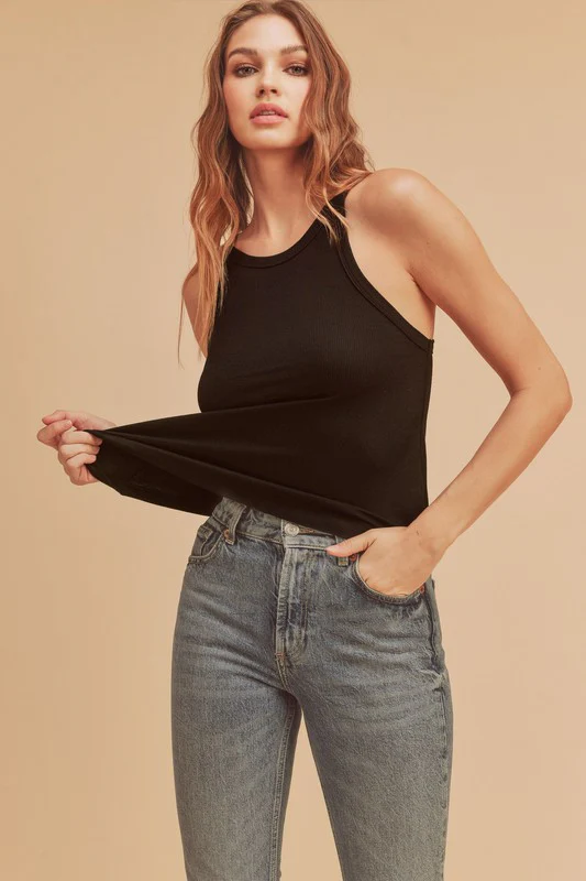 Aemi + Co Lightweight Ribbed Tank - Image 2
