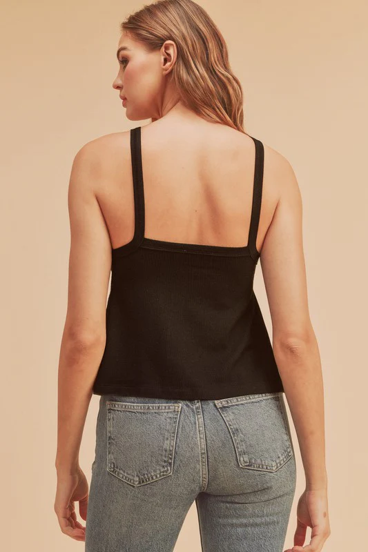 Aemi + Co Lightweight Ribbed Tank - Image 4