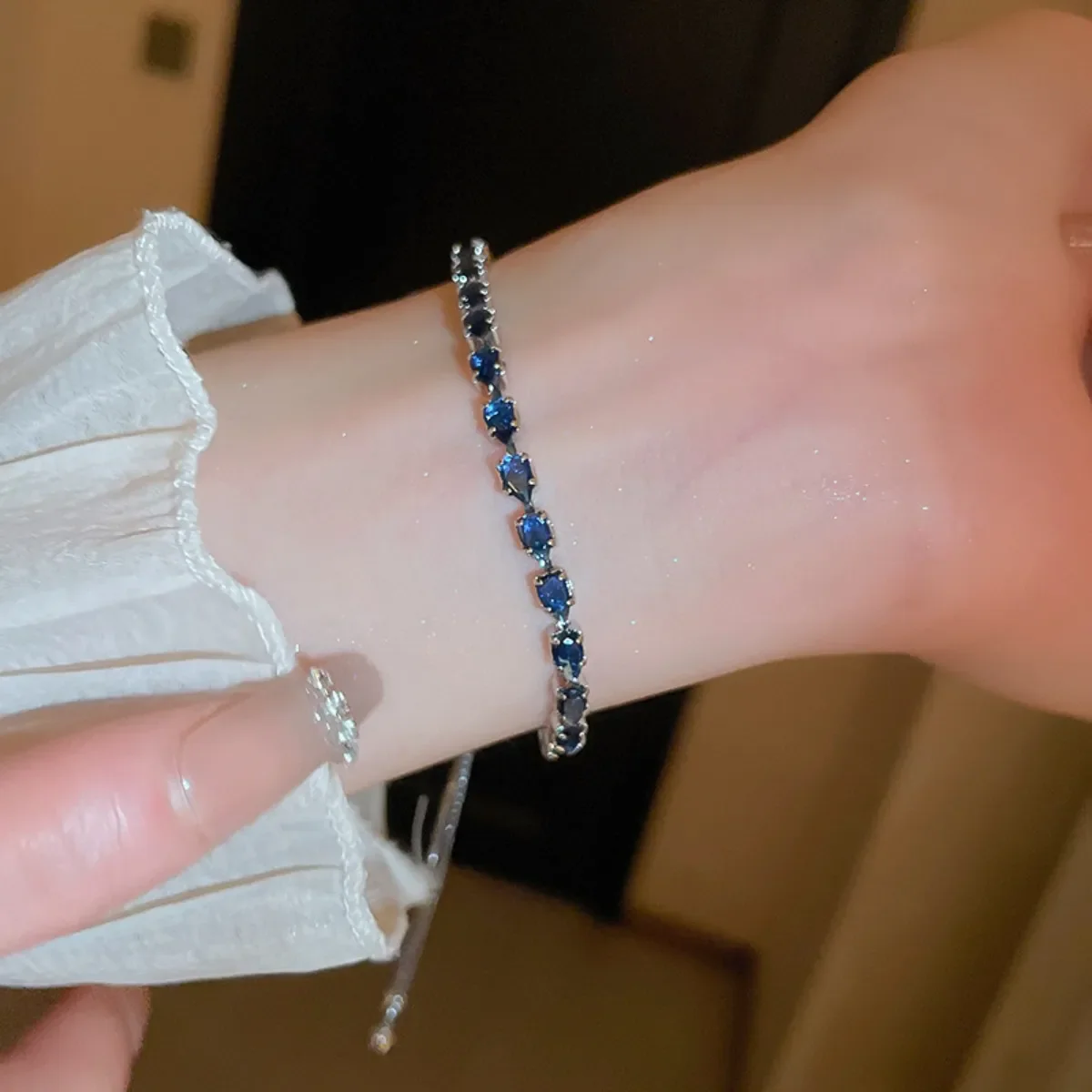 Alloy Zircon Bracelet - Image 2
