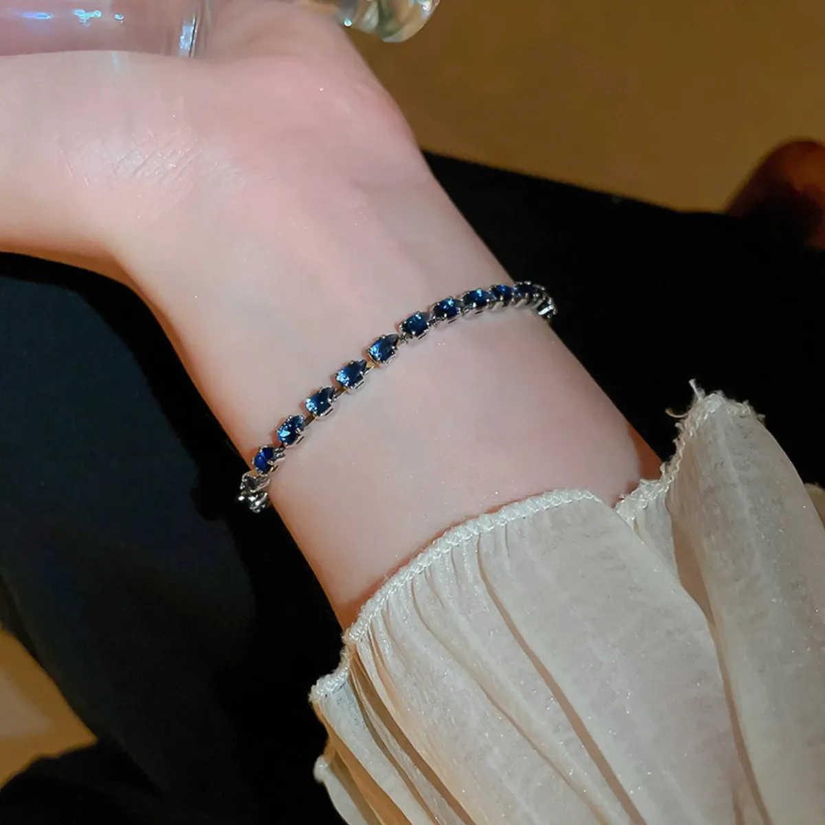 Alloy Zircon Bracelet - Image 4