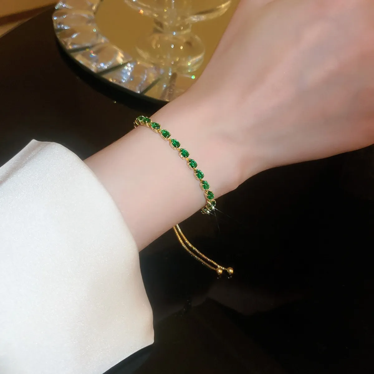 Alloy Zircon Bracelet - Image 8