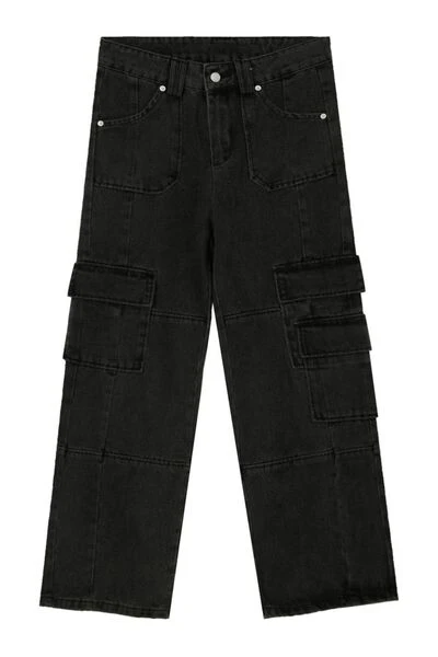 Baggy Jeans with Cargo Pockets - Image 5