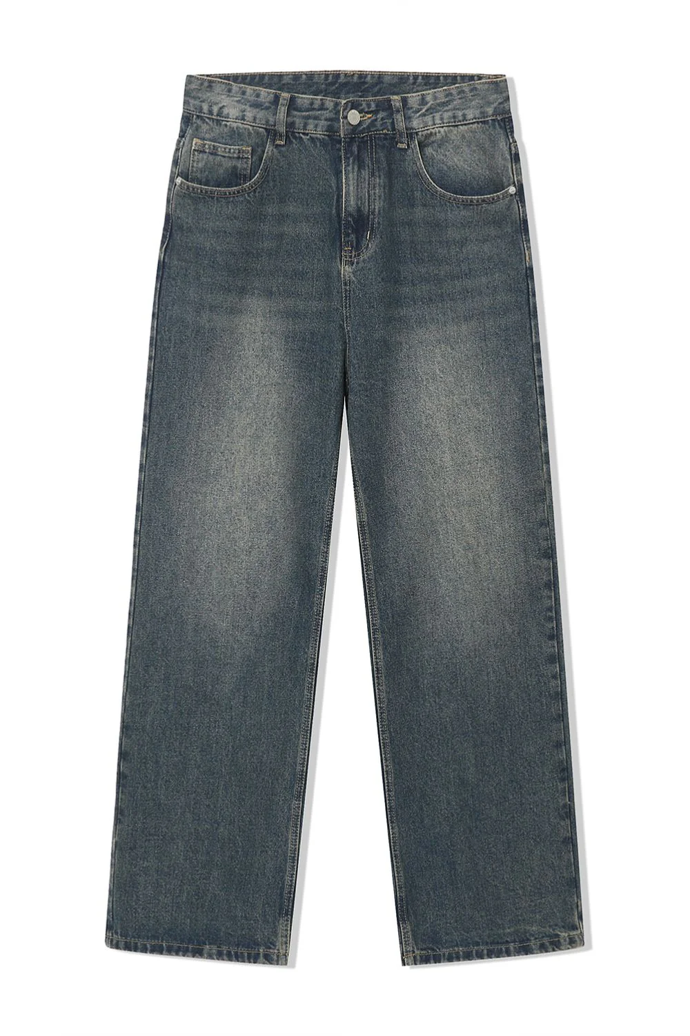 Baggy Jeans with Pockets - Image 4