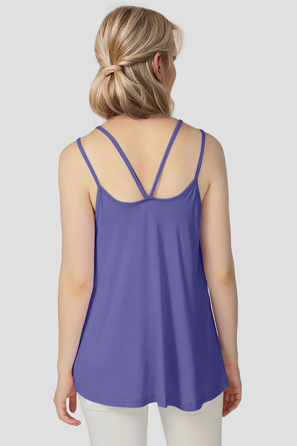 Basic Bae Bamboo Scoop Neck Double Spaghetti Straps Cami - Image 13