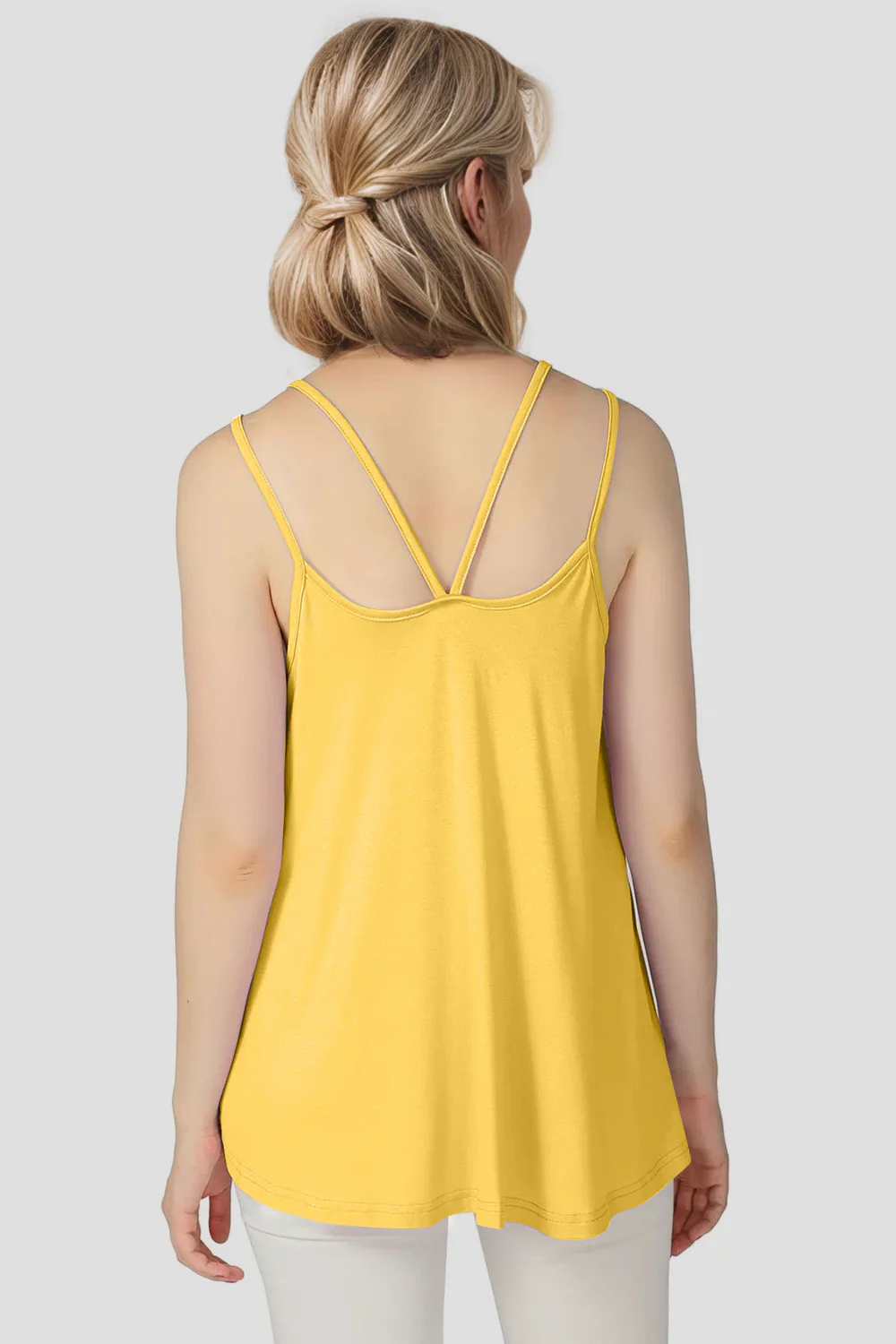 Basic Bae Bamboo Scoop Neck Double Spaghetti Straps Cami - Image 21