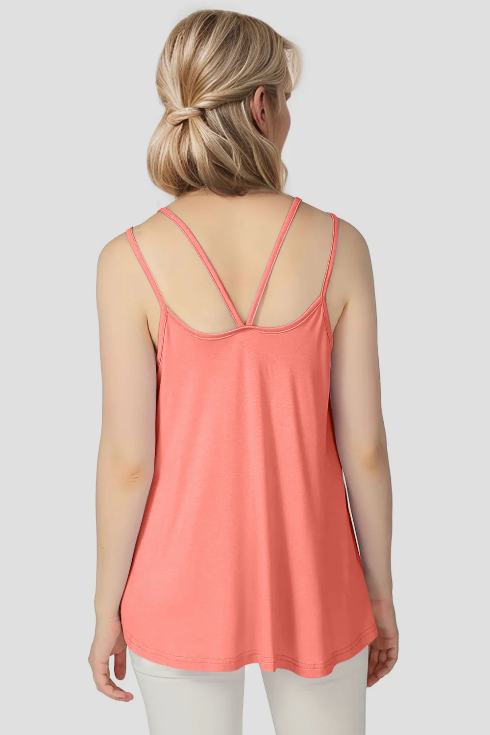 Basic Bae Bamboo Scoop Neck Double Spaghetti Straps Cami - Image 28
