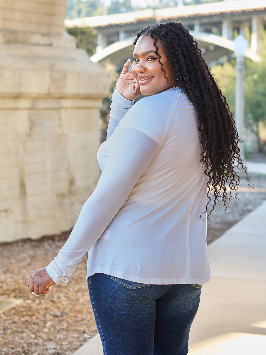 Basic Bae Full Size Round Neck Long Sleeve T-Shirt - Image 6