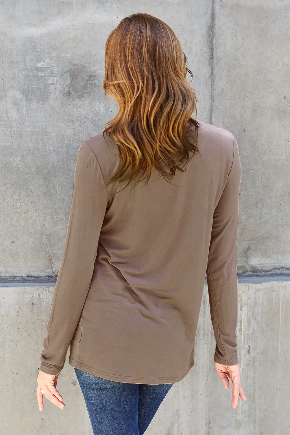 Basic Bae Full Size Round Neck Long Sleeve Top - Image 24