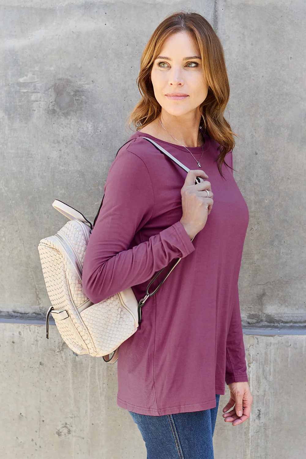 Basic Bae Full Size Round Neck Long Sleeve Top - Image 7