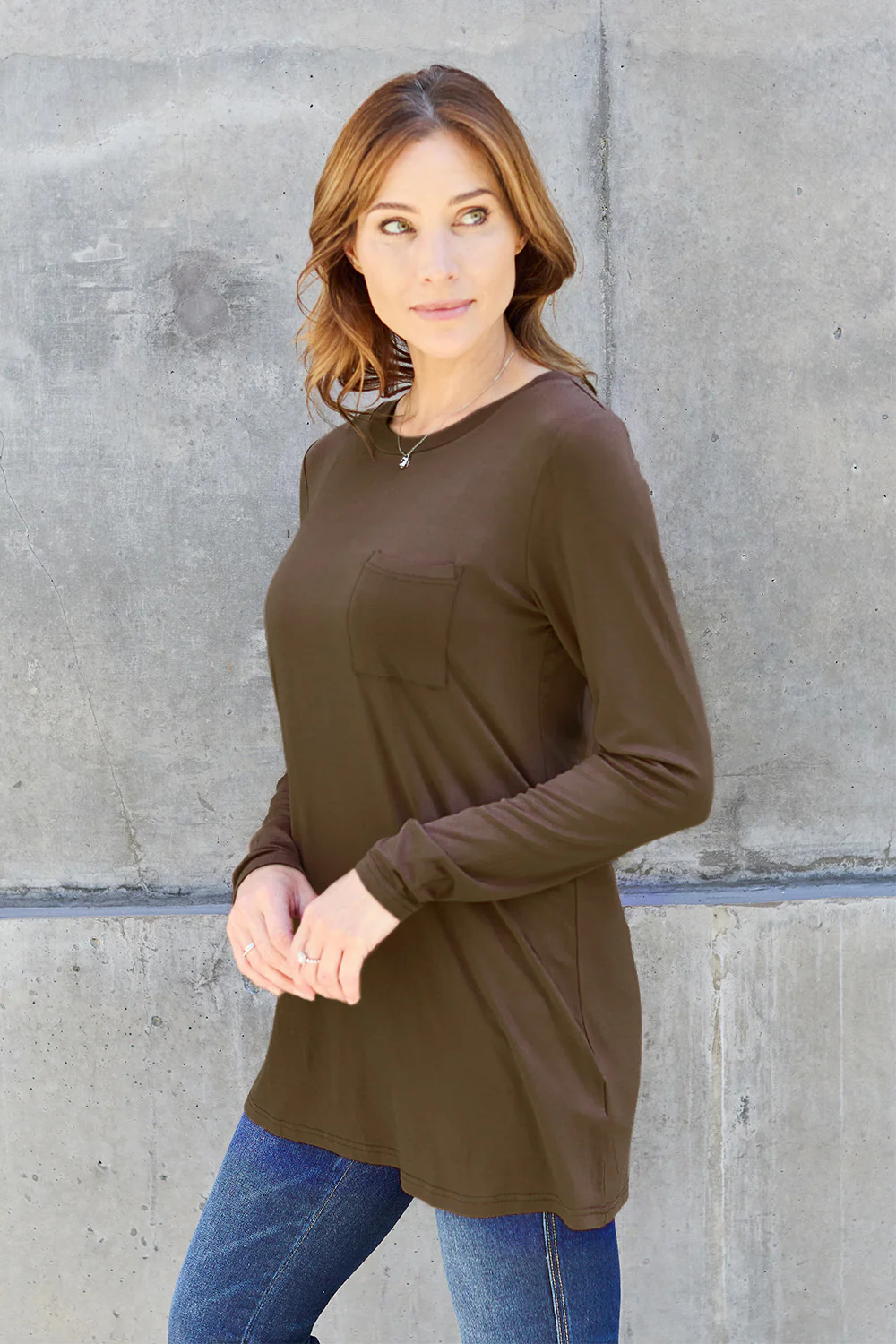 Basic Bae Full Size Round Neck Long Sleeve Top - Image 13