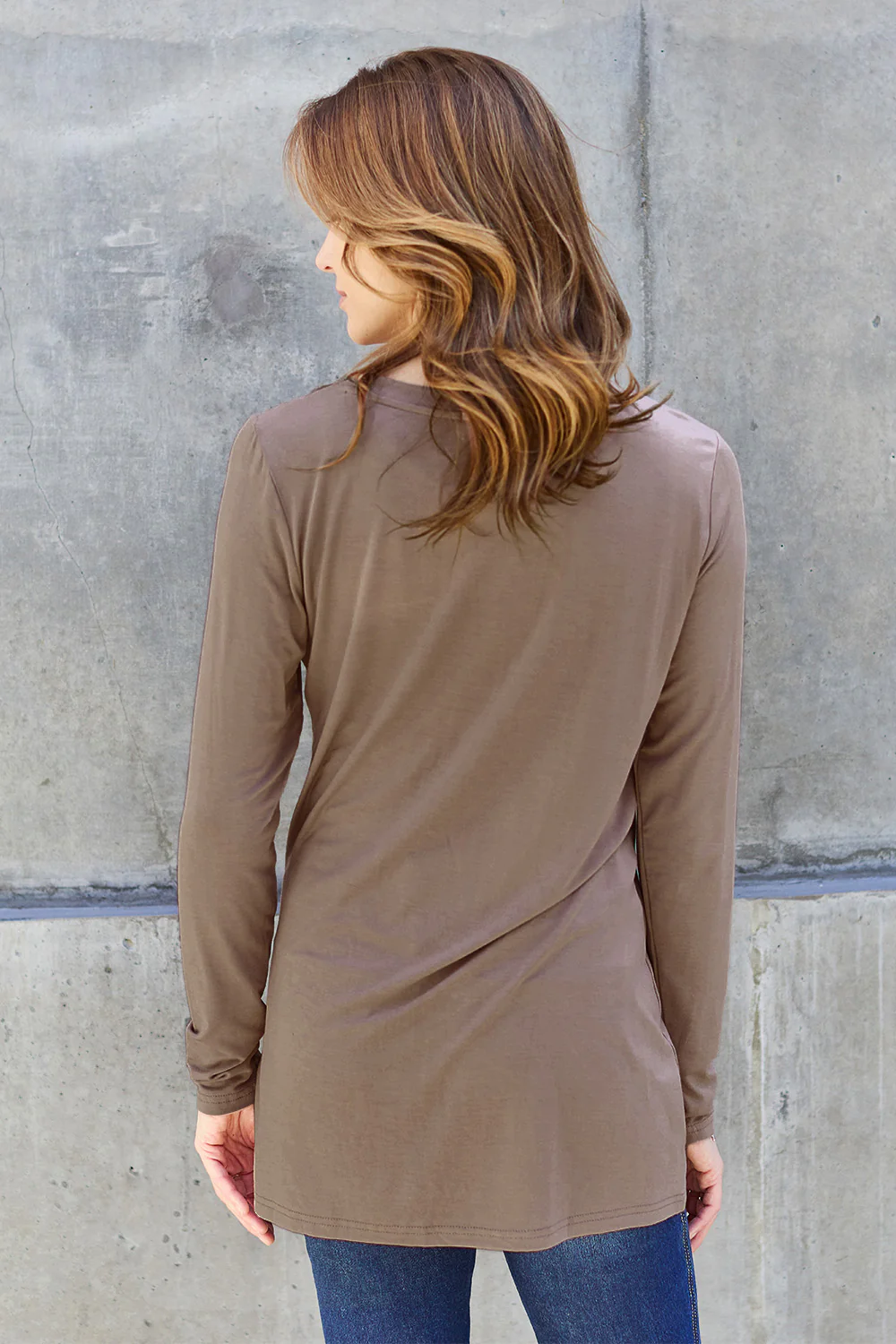 Basic Bae Full Size Round Neck Long Sleeve Top - Image 24