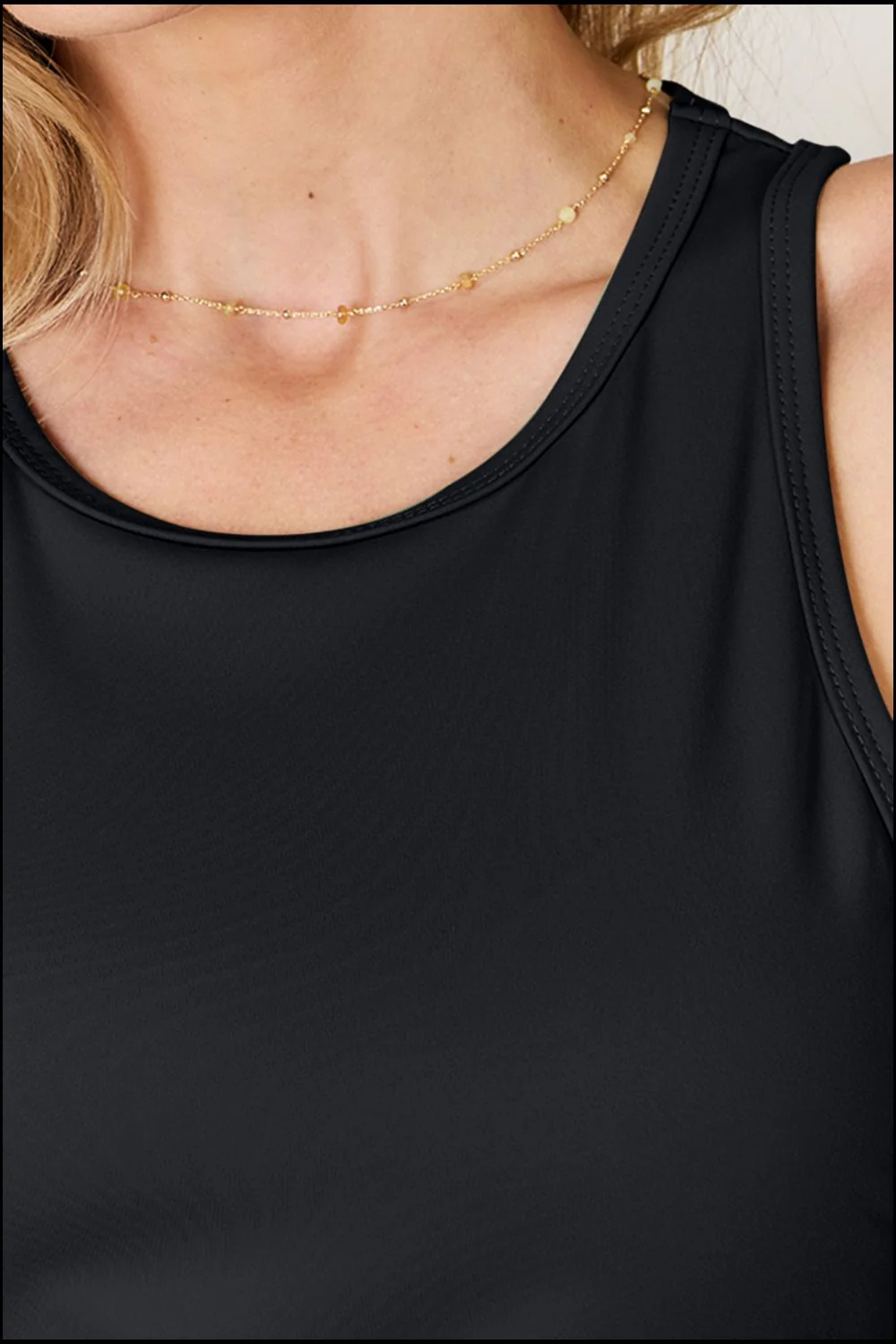 Basic Bae Full Size Round Neck Racerback Tank - Image 11