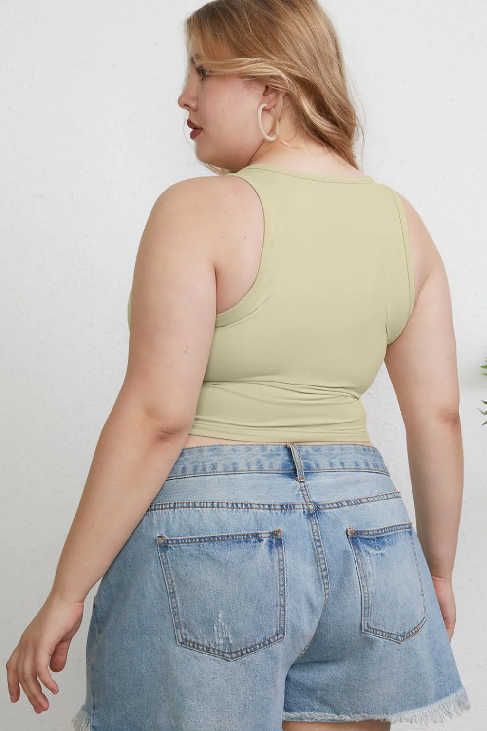 Basic Bae Full Size Round Neck Slim Tank - Image 19