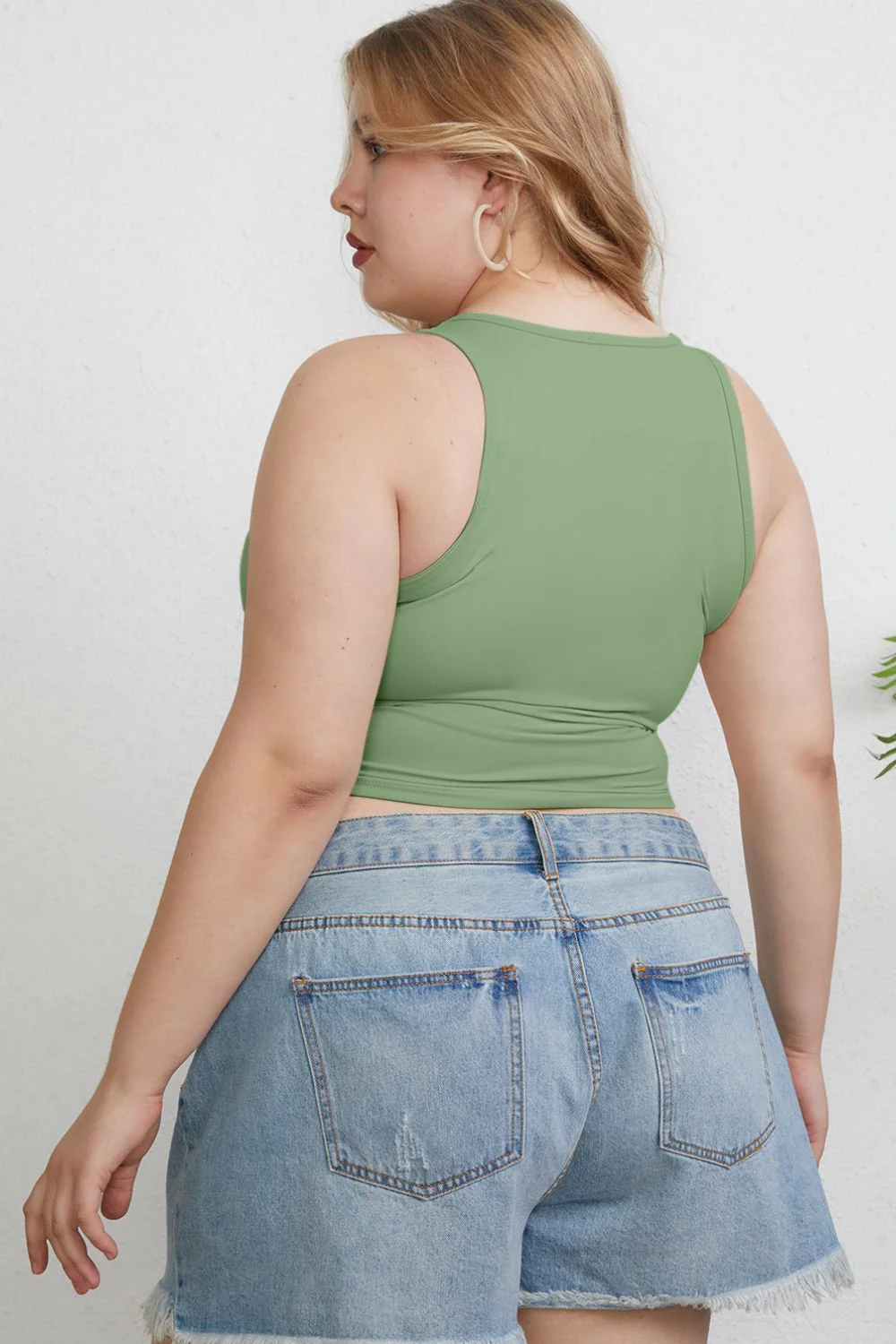 Basic Bae Full Size Round Neck Slim Tank - Image 31