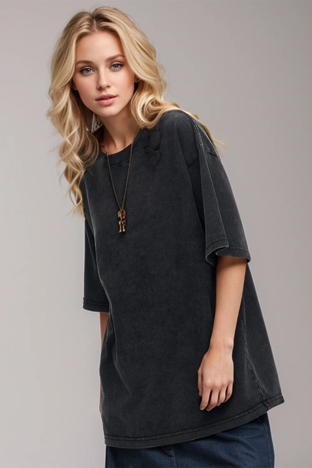 Basic Bae Round Neck Half Sleeve T-Shirt - Image 10