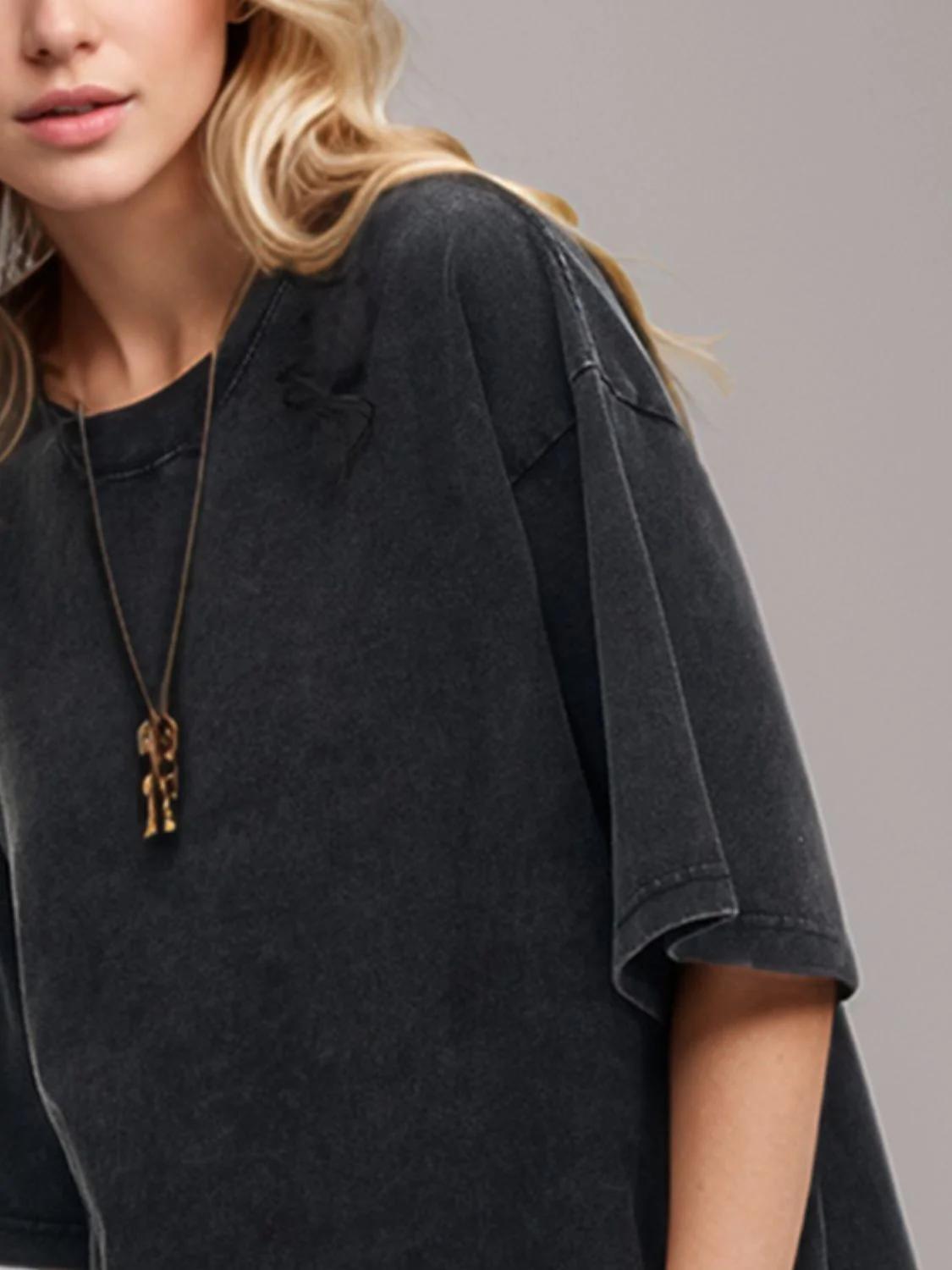 Basic Bae Round Neck Half Sleeve T-Shirt - Image 12
