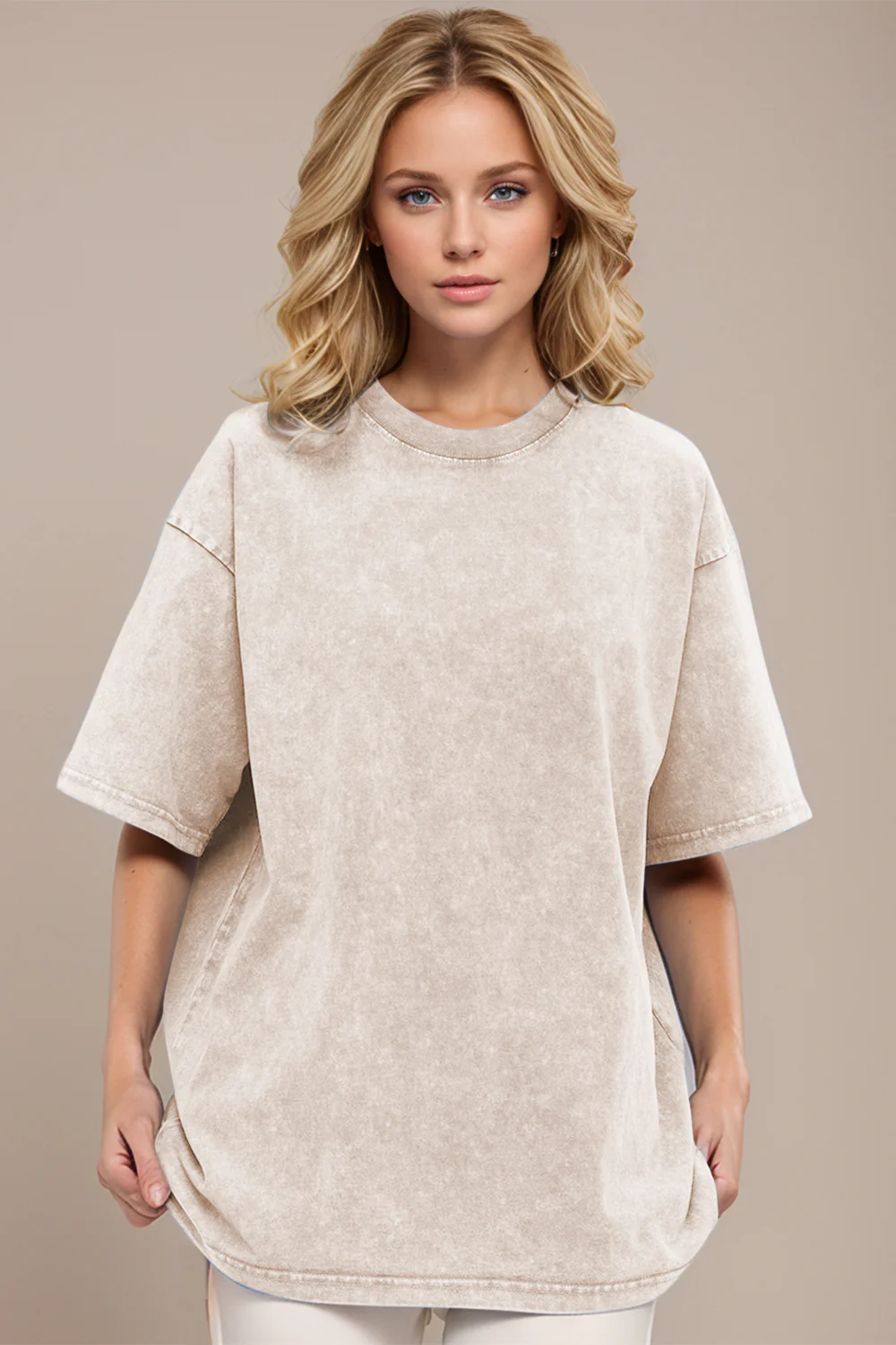 Basic Bae Round Neck Half Sleeve T-Shirt - Image 15