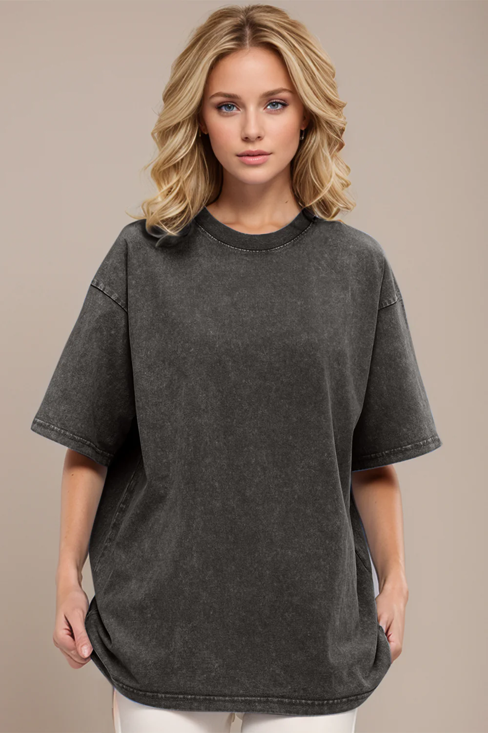 Basic Bae Round Neck Half Sleeve T-Shirt - Image 19