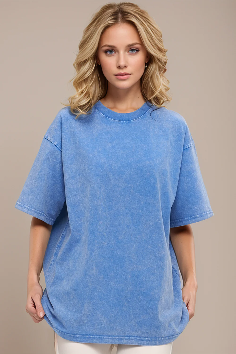 Basic Bae Round Neck Half Sleeve T-Shirt - Image 22