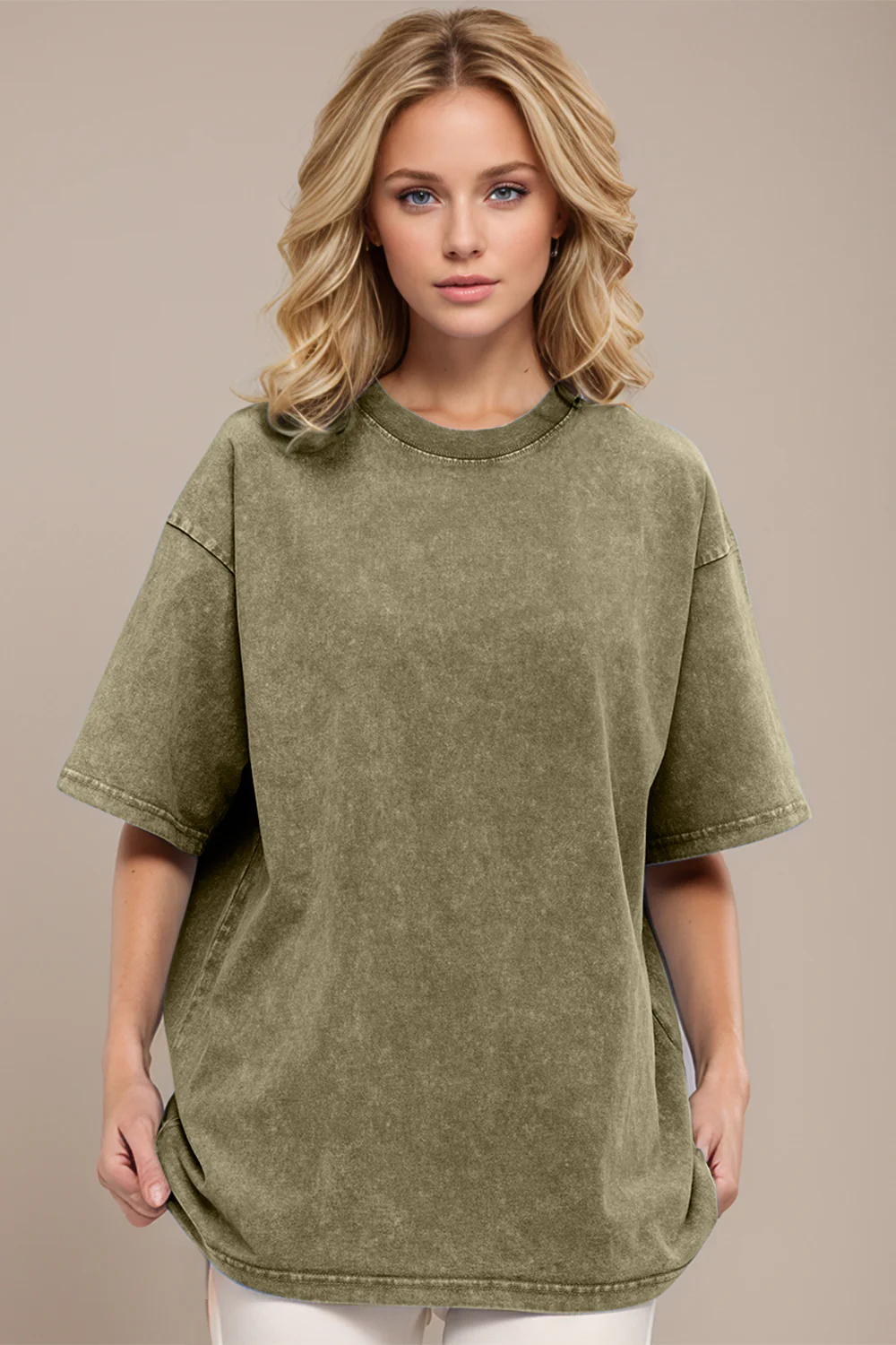 Basic Bae Round Neck Half Sleeve T-Shirt - Image 29