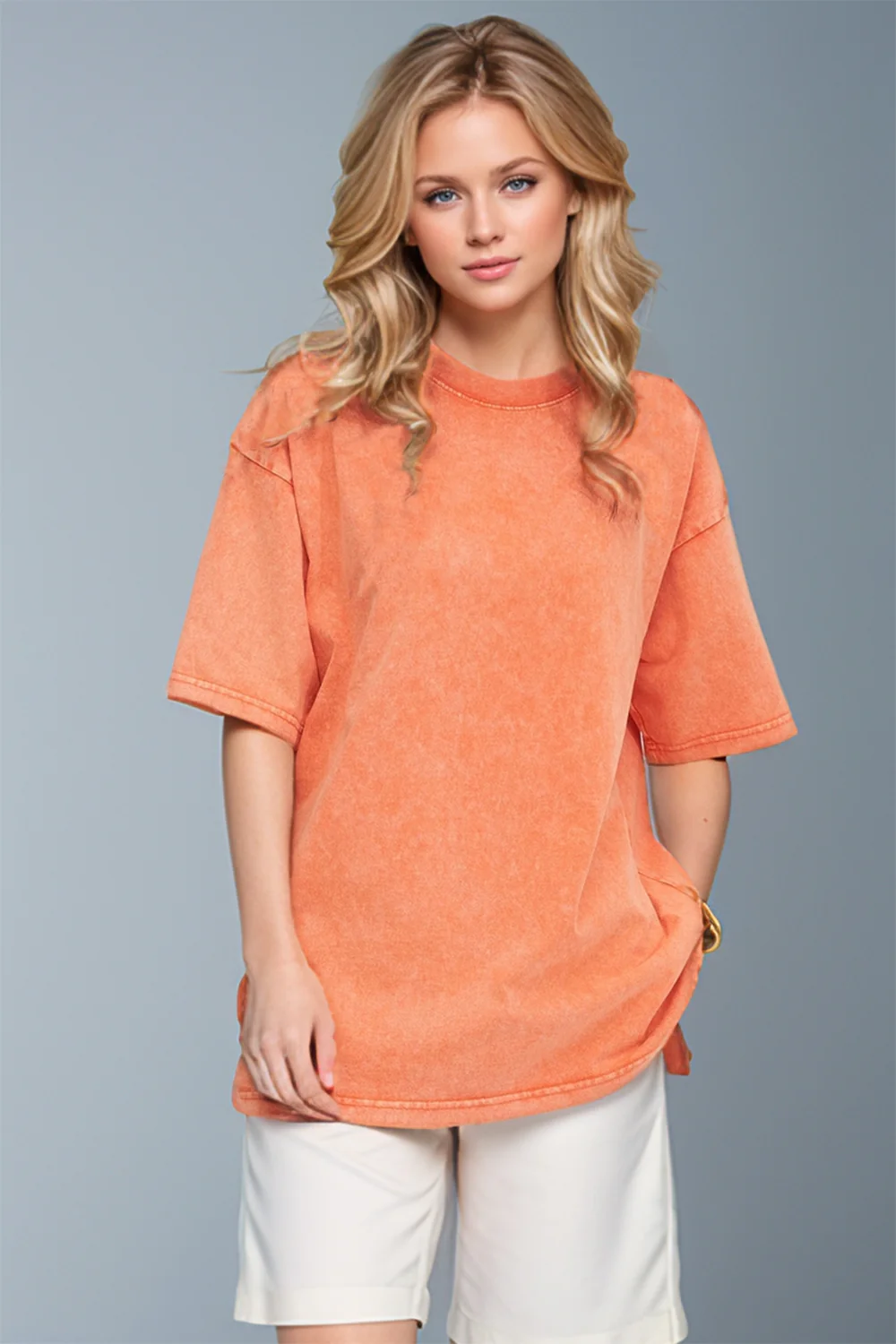 Basic Bae Round Neck Half Sleeve T-Shirt - Image 32