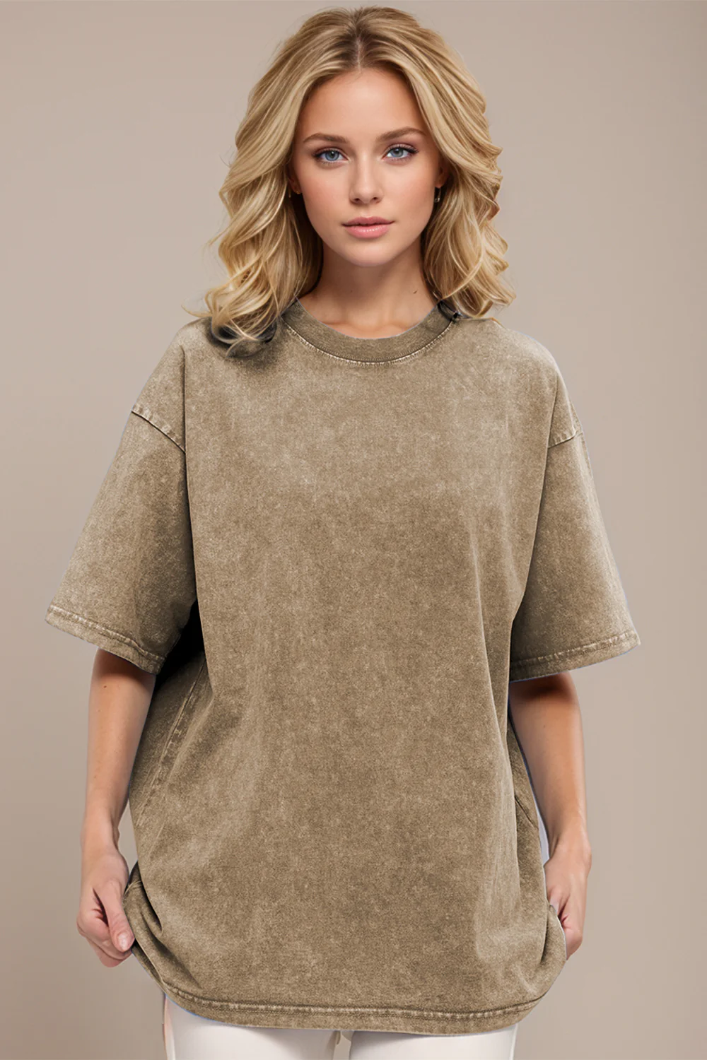 Basic Bae Round Neck Half Sleeve T-Shirt - Image 35