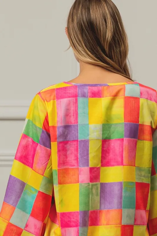 BiBi Multi Block Bubble Pop Ballon Top - Image 20