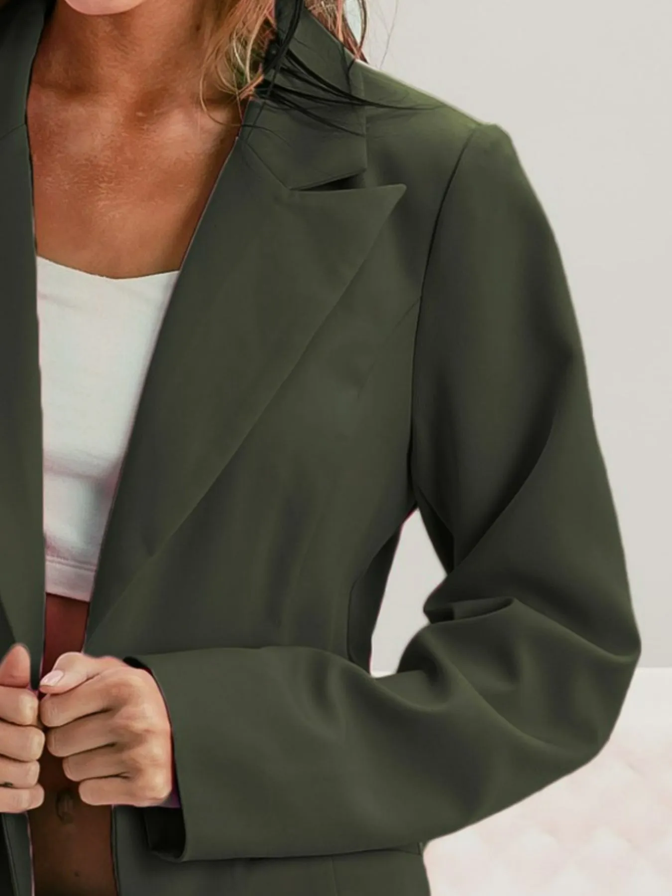 BiBi Single Breasted Peaked Lapel Blazer - Image 2