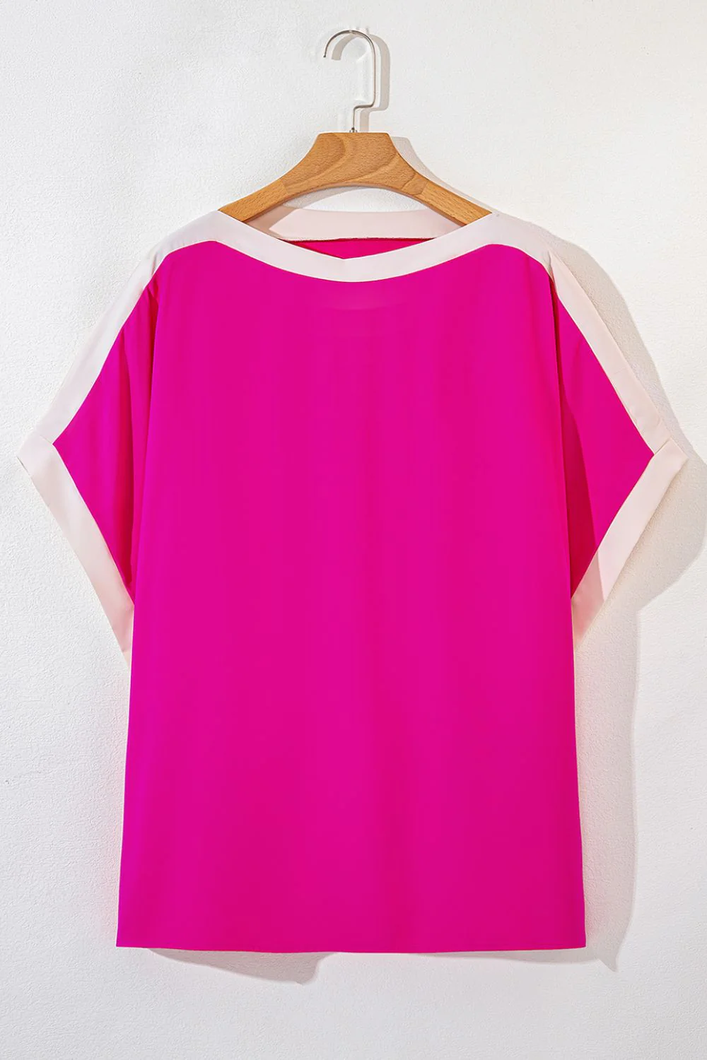 Boat Neck Half Sleeve Blouse - Image 8