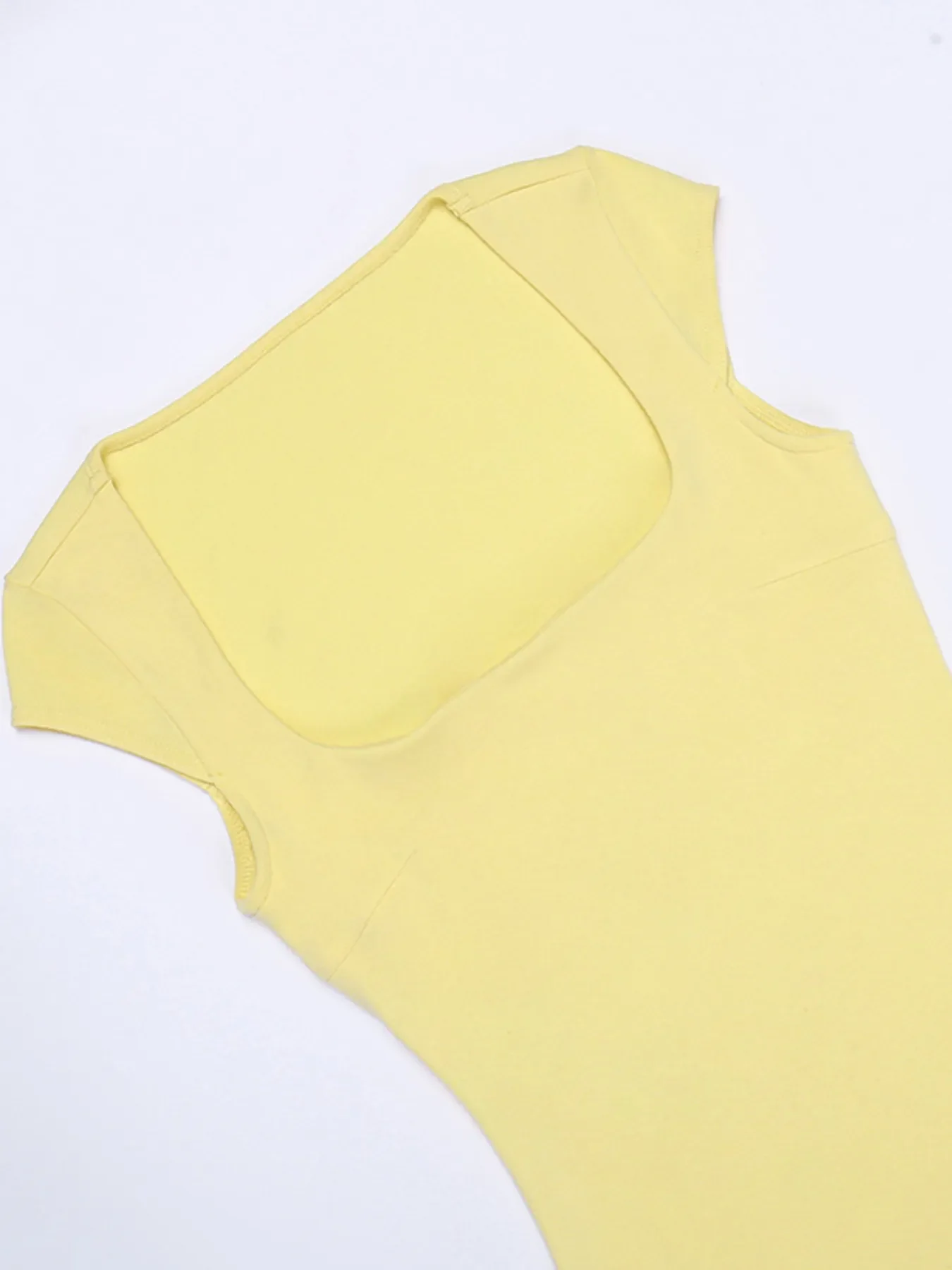 Bodycon Square Neck Mini Dress - Image 9