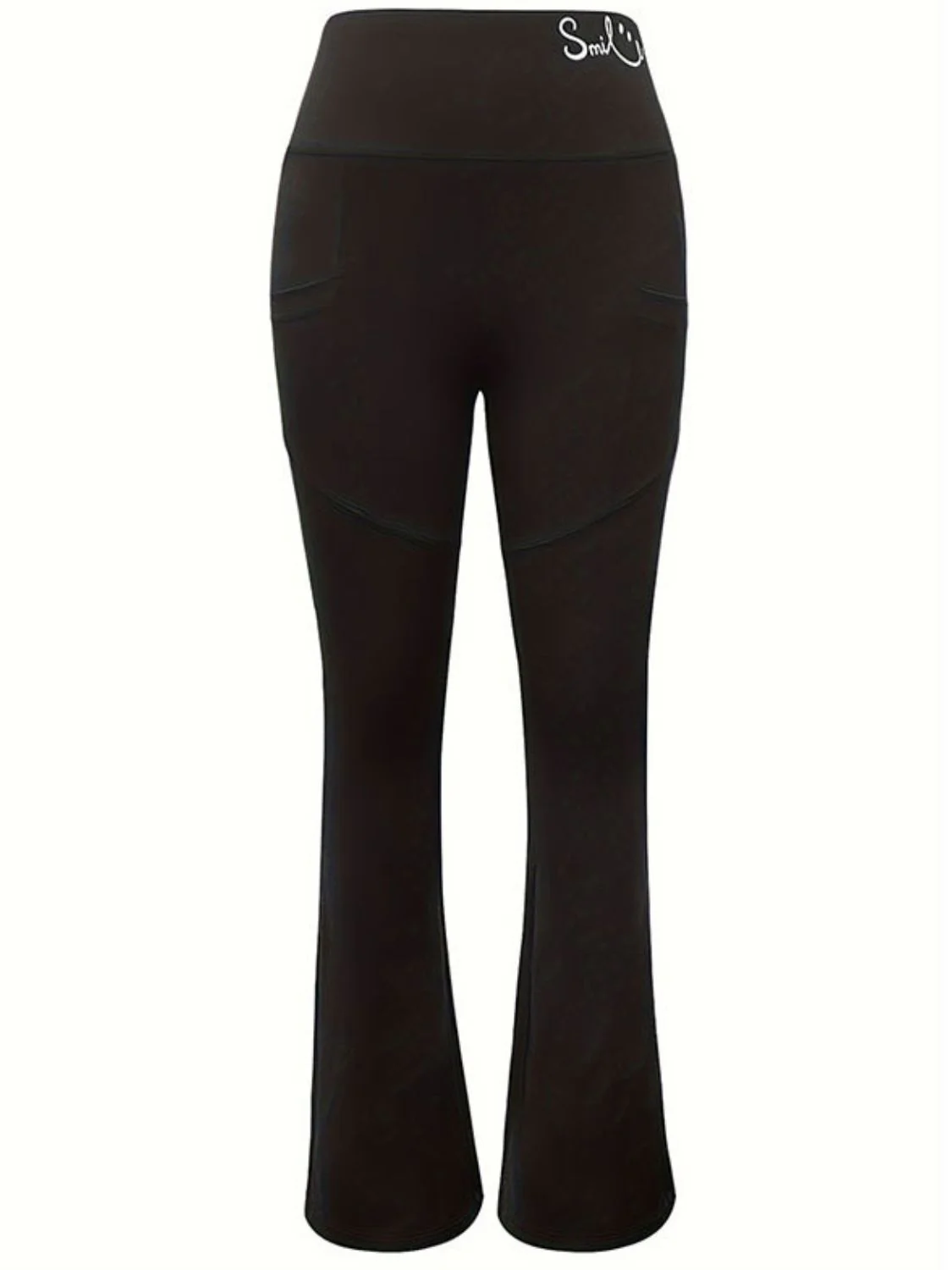 Bootcut High Rise Pants with Pockets - Image 3