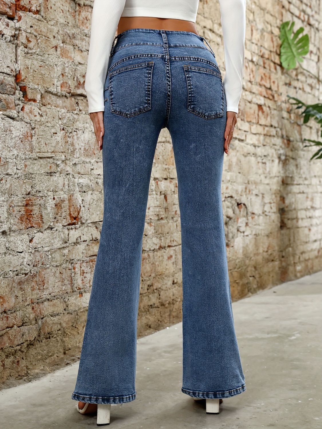 Bootcut Jeans with Pockets - Image 2