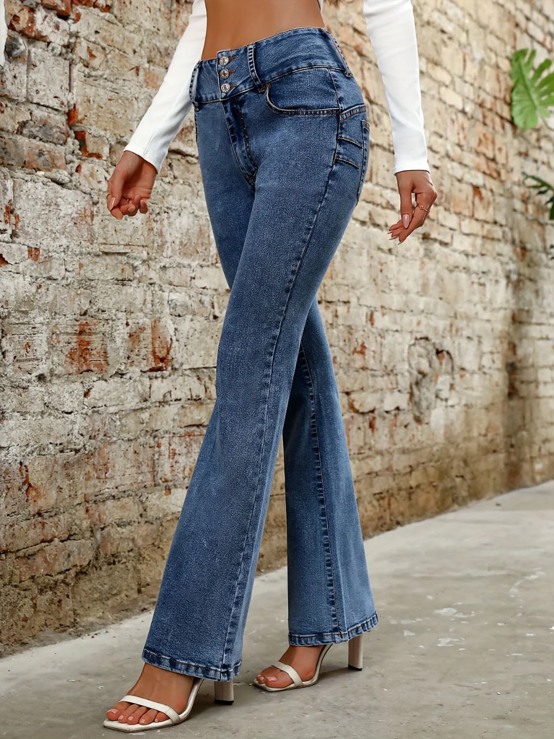 Bootcut Jeans with Pockets - Image 3