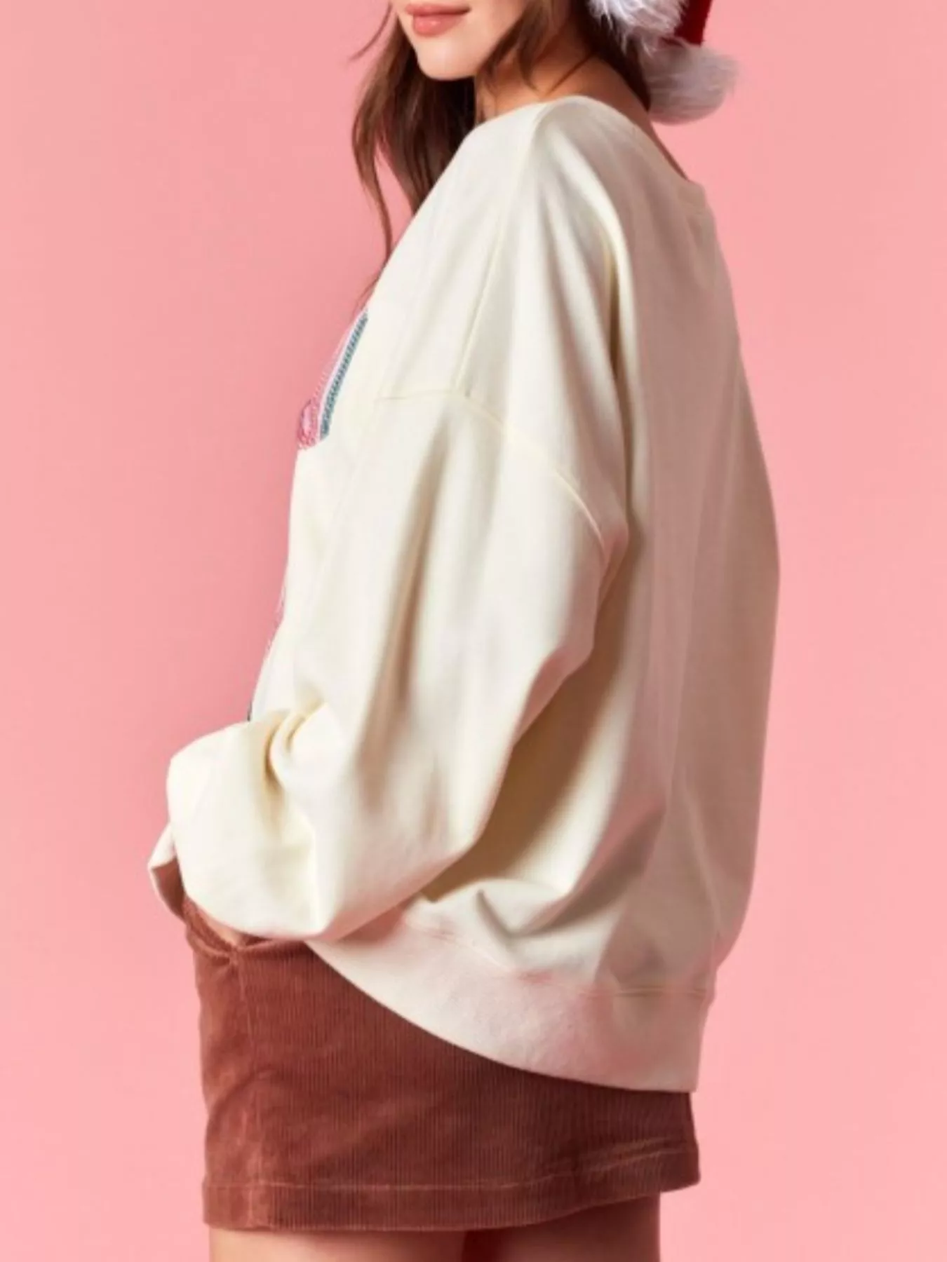 Bow Crew Neck Sweatshirt - Image 25