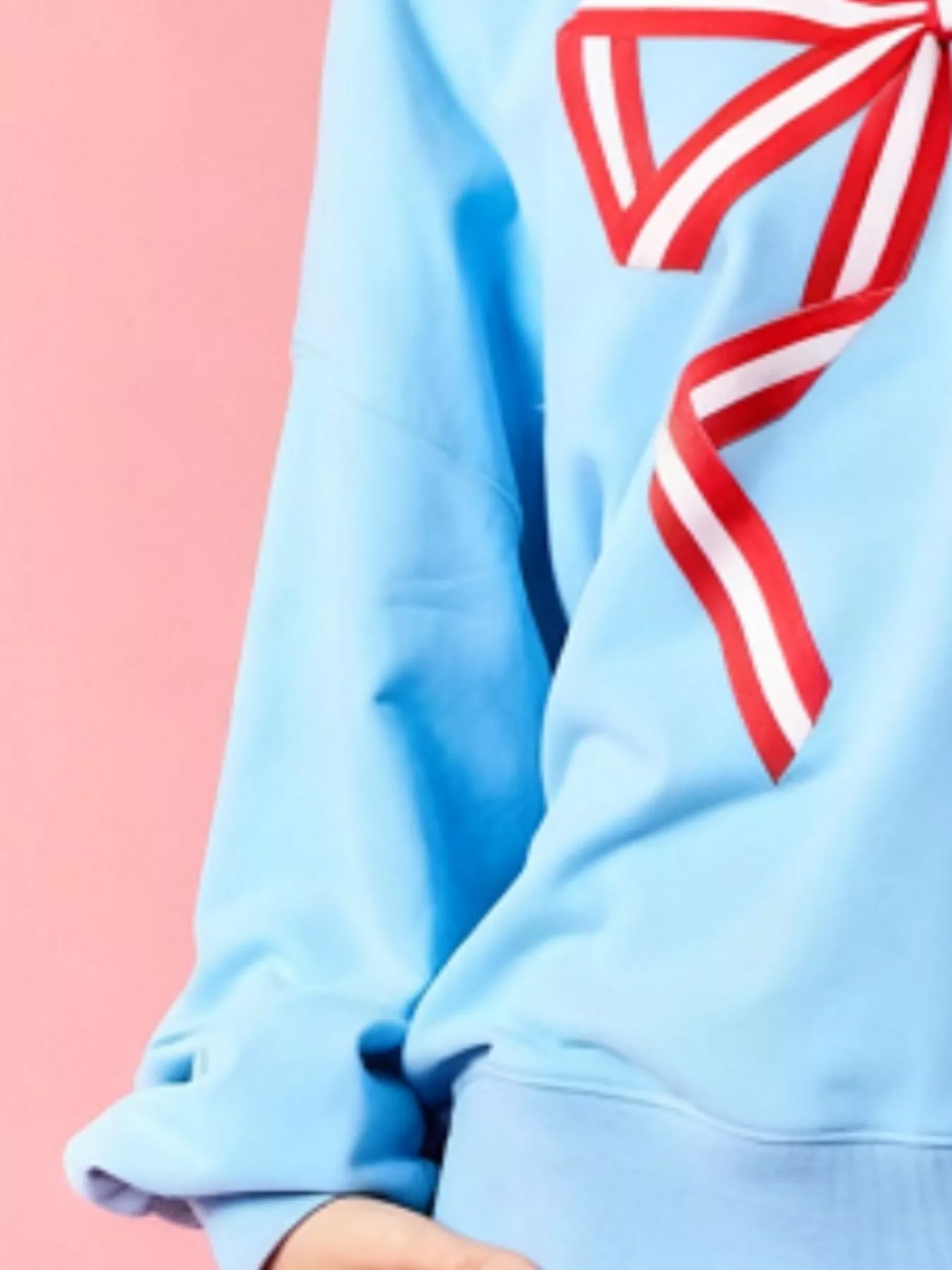 Bow Crew Neck Sweatshirt - Image 36