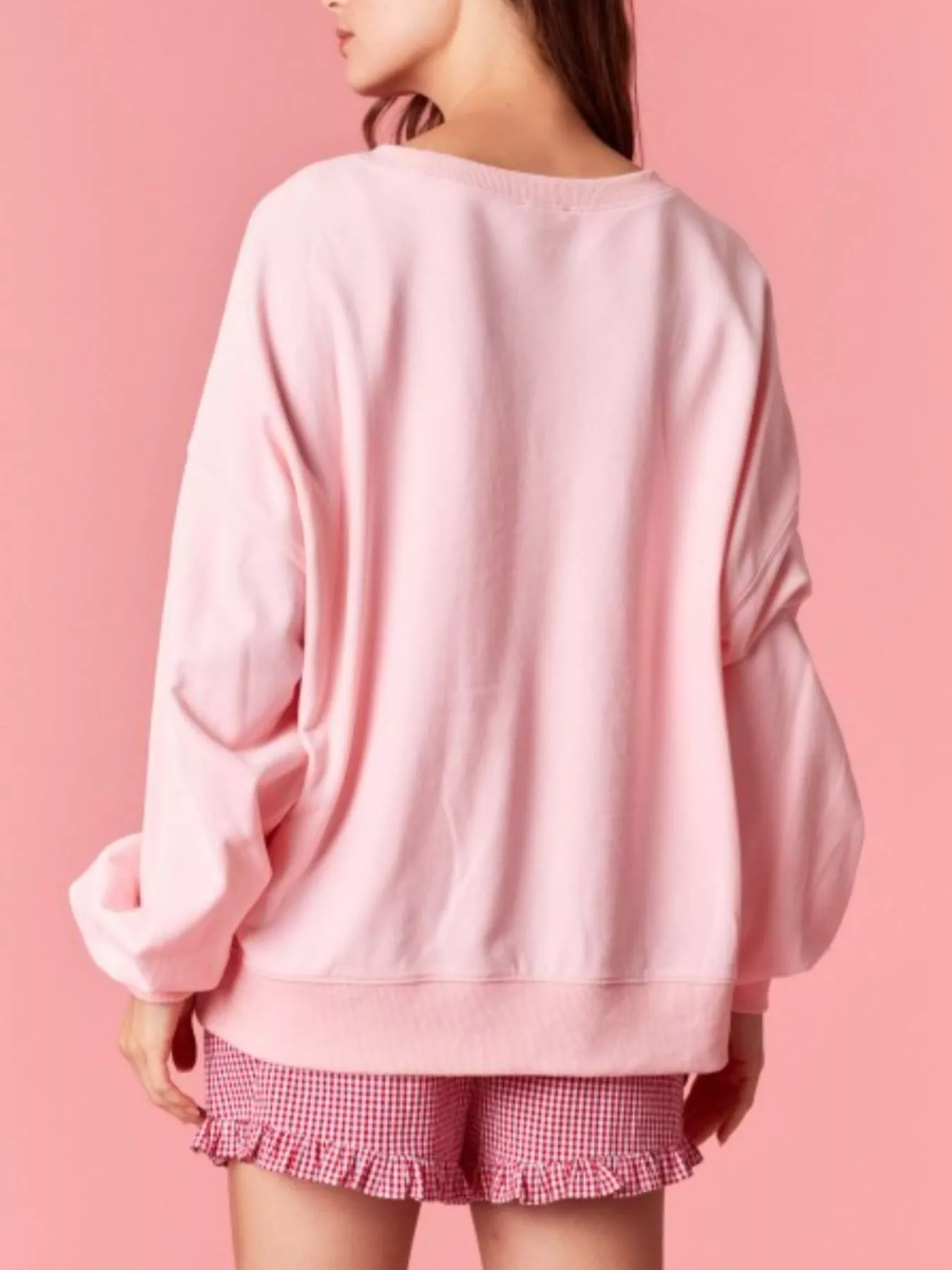 Bow Crew Neck Sweatshirt - Image 6