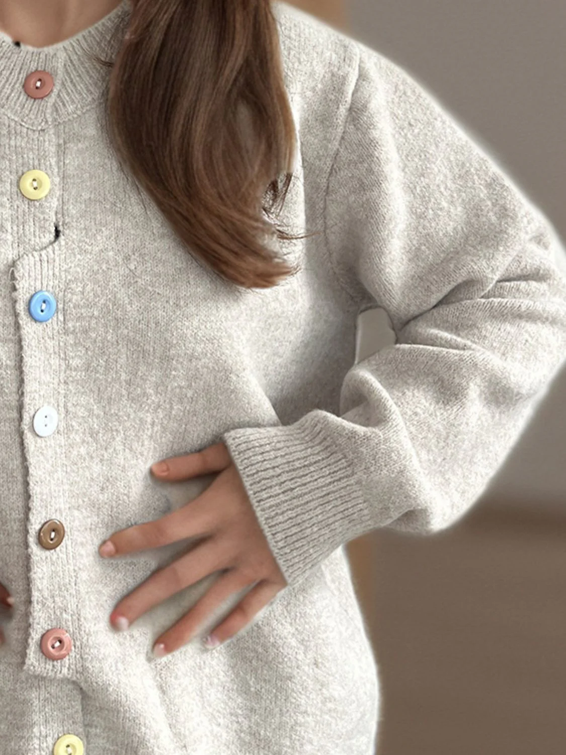 Button Down Long Sleeve Cardigan - Image 16