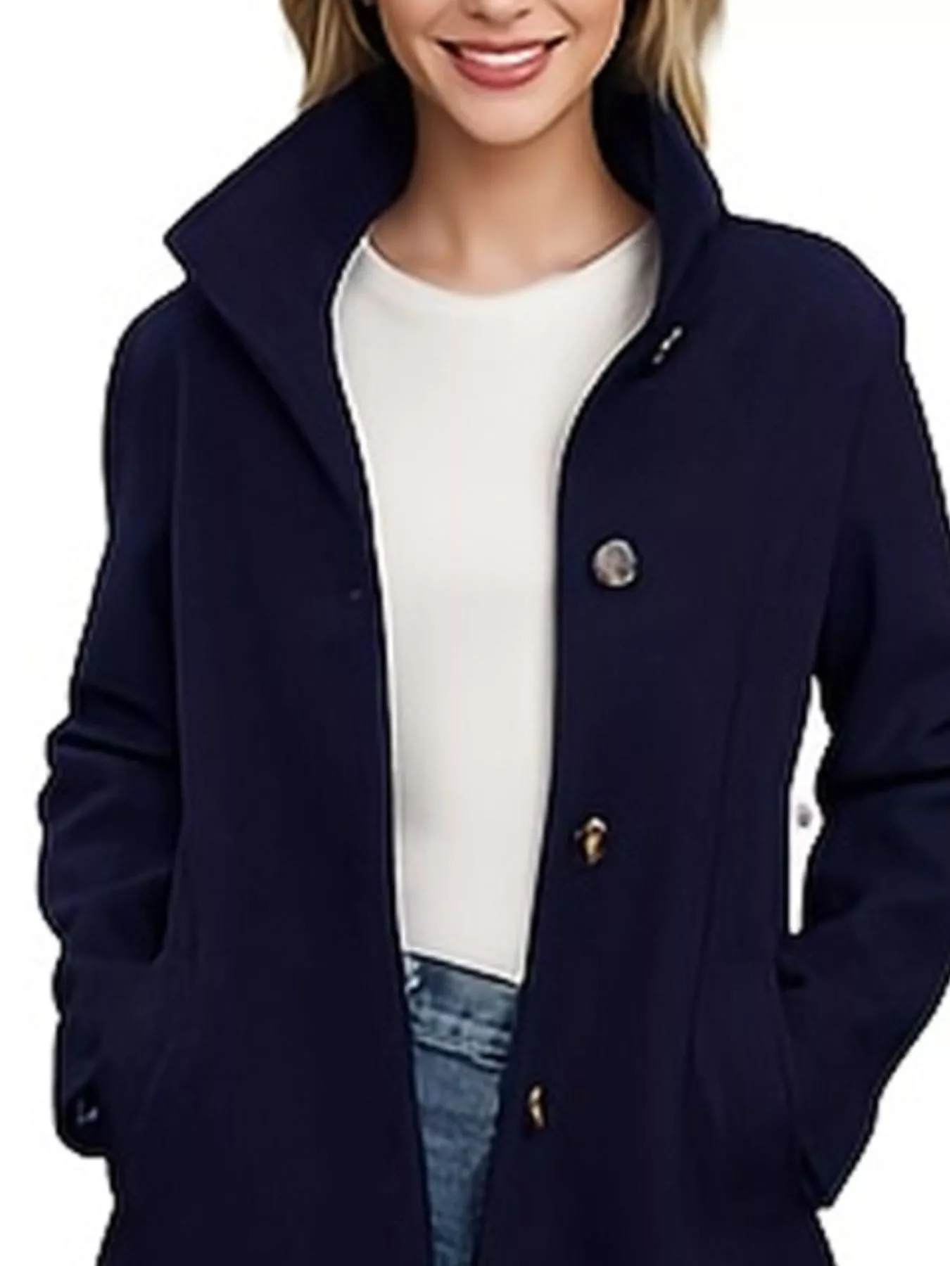 Button-Down Long Sleeve Outerwear - Image 11