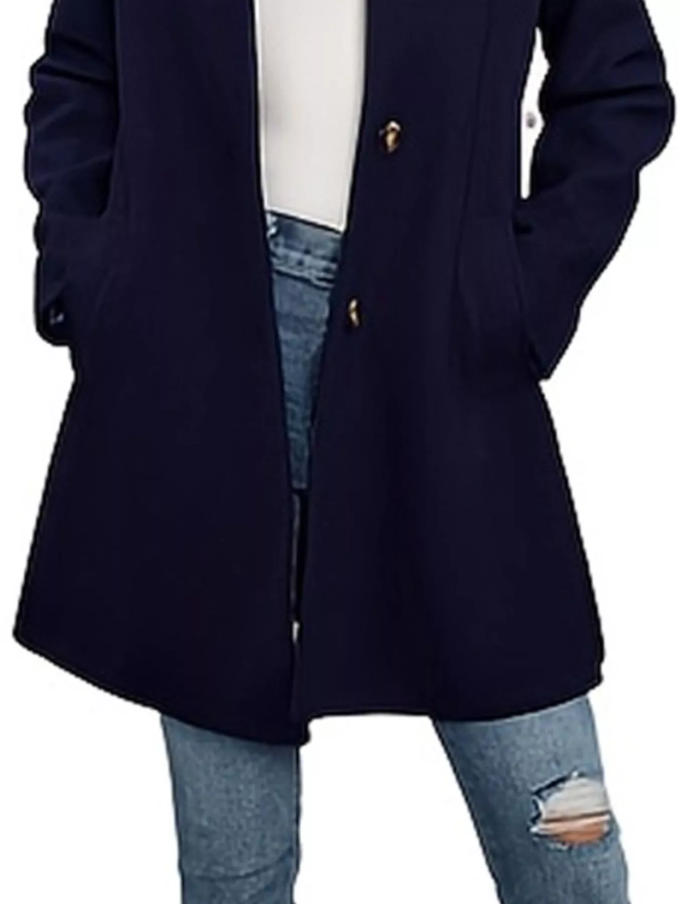 Button-Down Long Sleeve Outerwear - Image 12